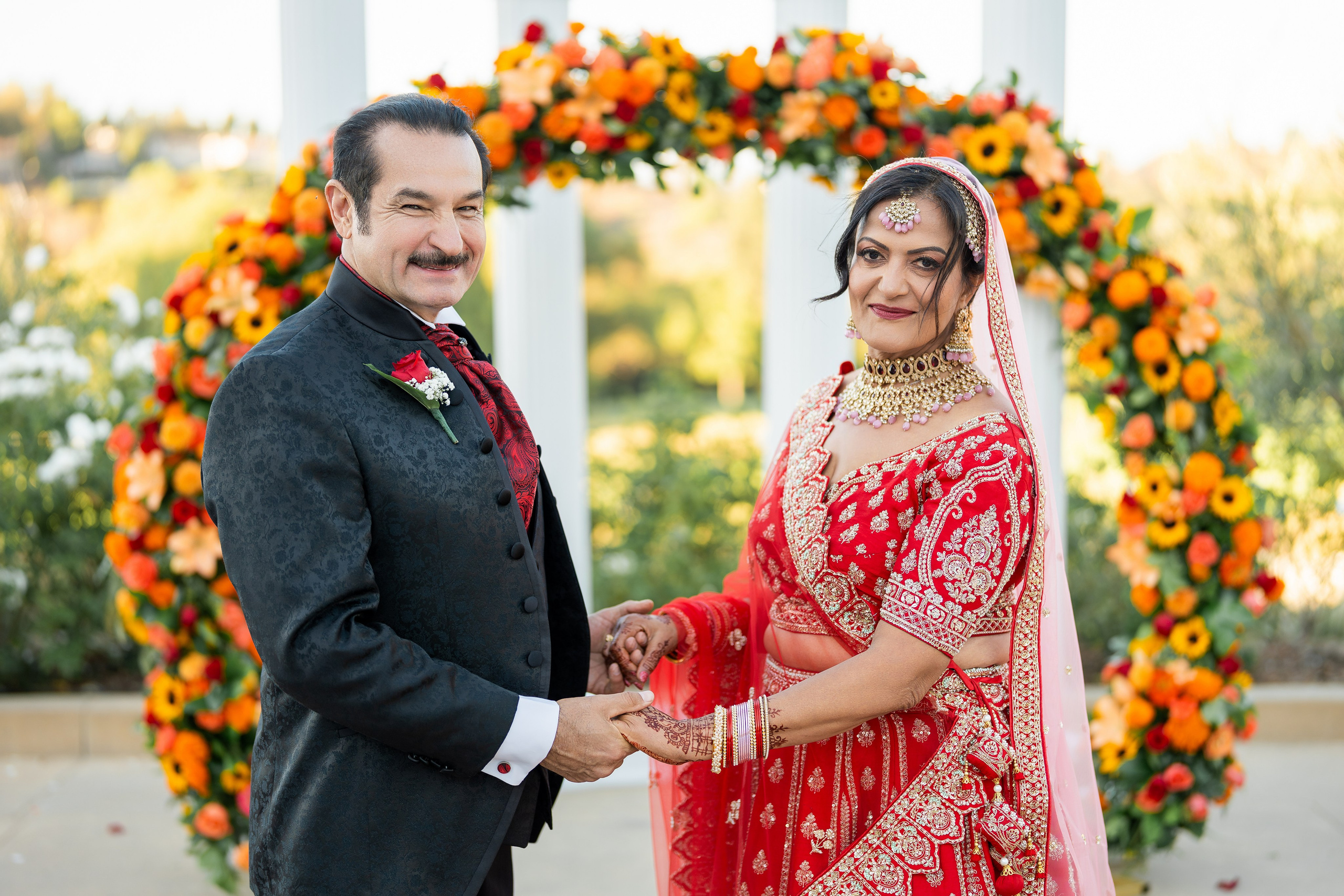 Indian Wedding Bride and Groom
