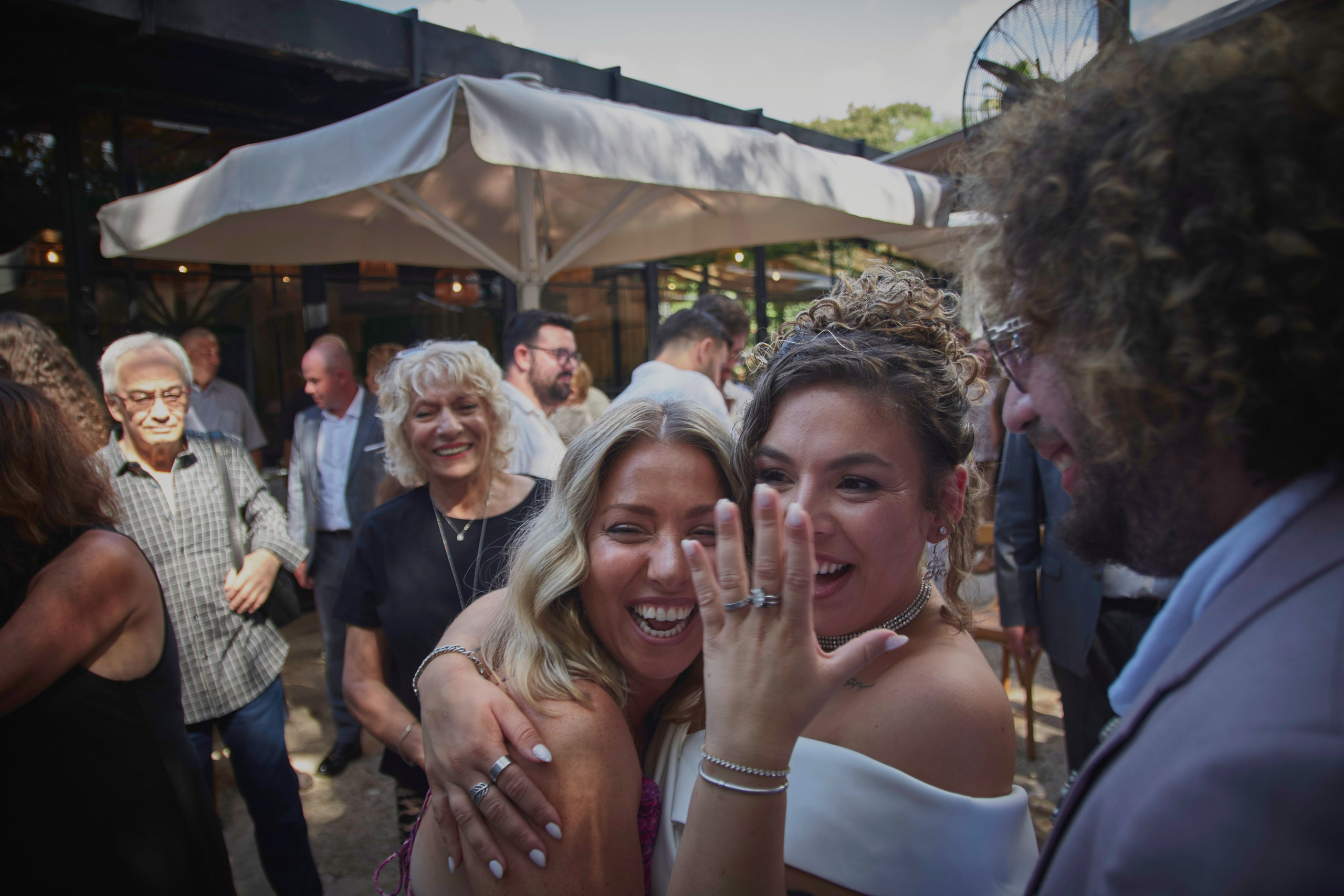 Jewish wedding ceremony in Jerusalem