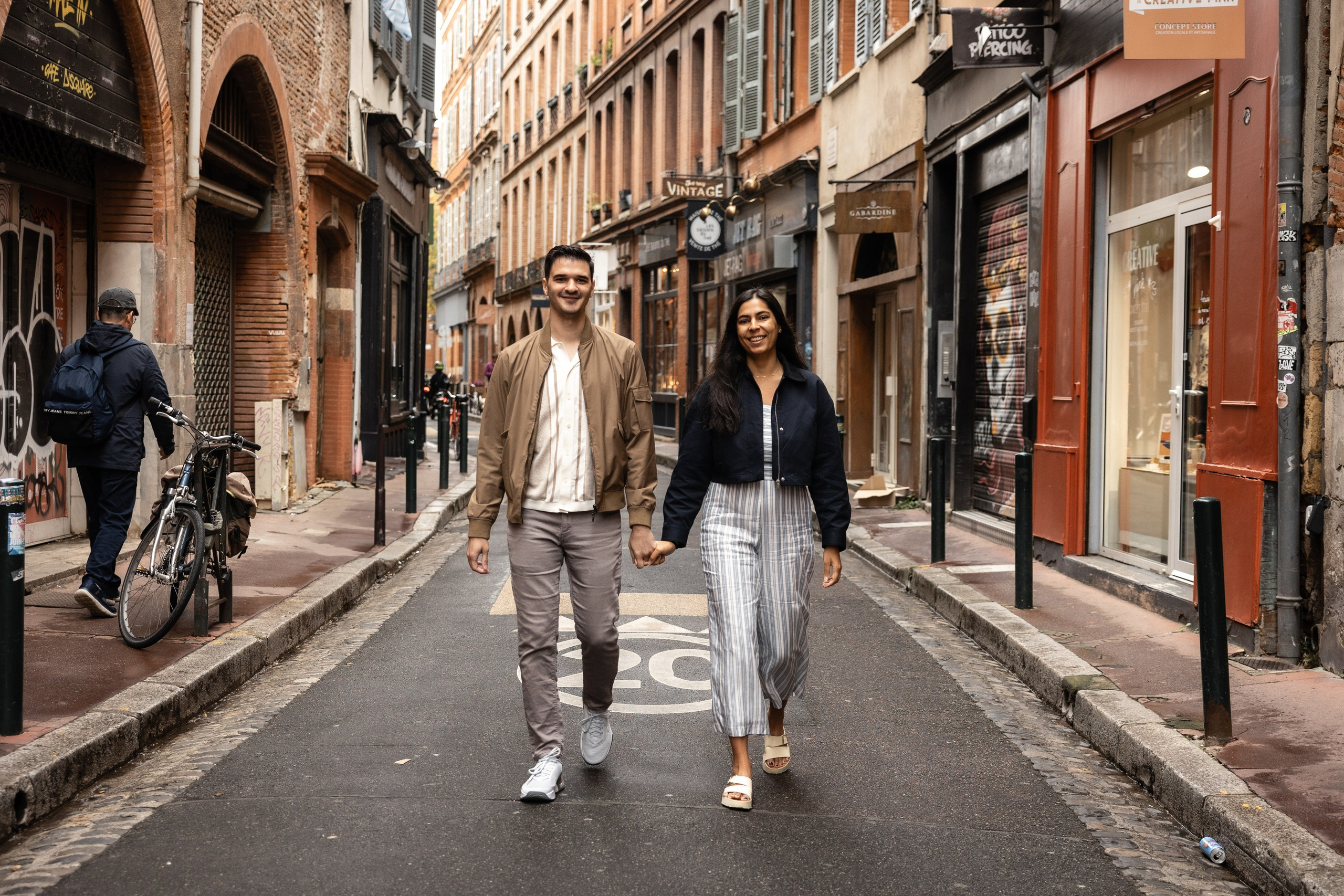 Séance photo de demande en mariage surprise à Toulouse — Un moment inoubliable pour Matt & Megha. Eugénie Smirnova — Photographe à Toulouse et dans le Sud-Ouest