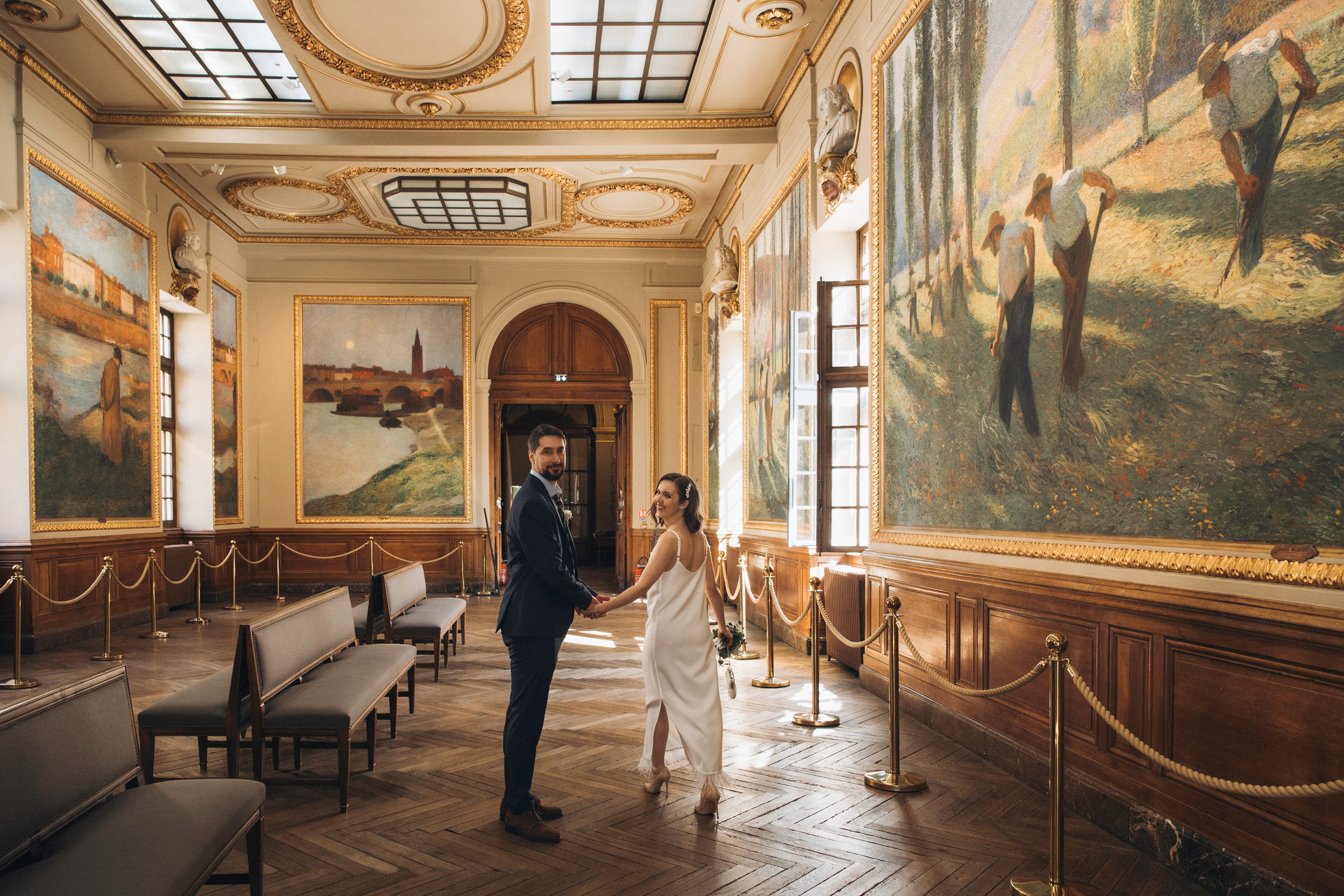 Séance photo de mariage intimiste à Toulouse pour Anna et Juliene. Eugénie Smirnova — Photographe à Toulouse et dans le Sud-Ouest