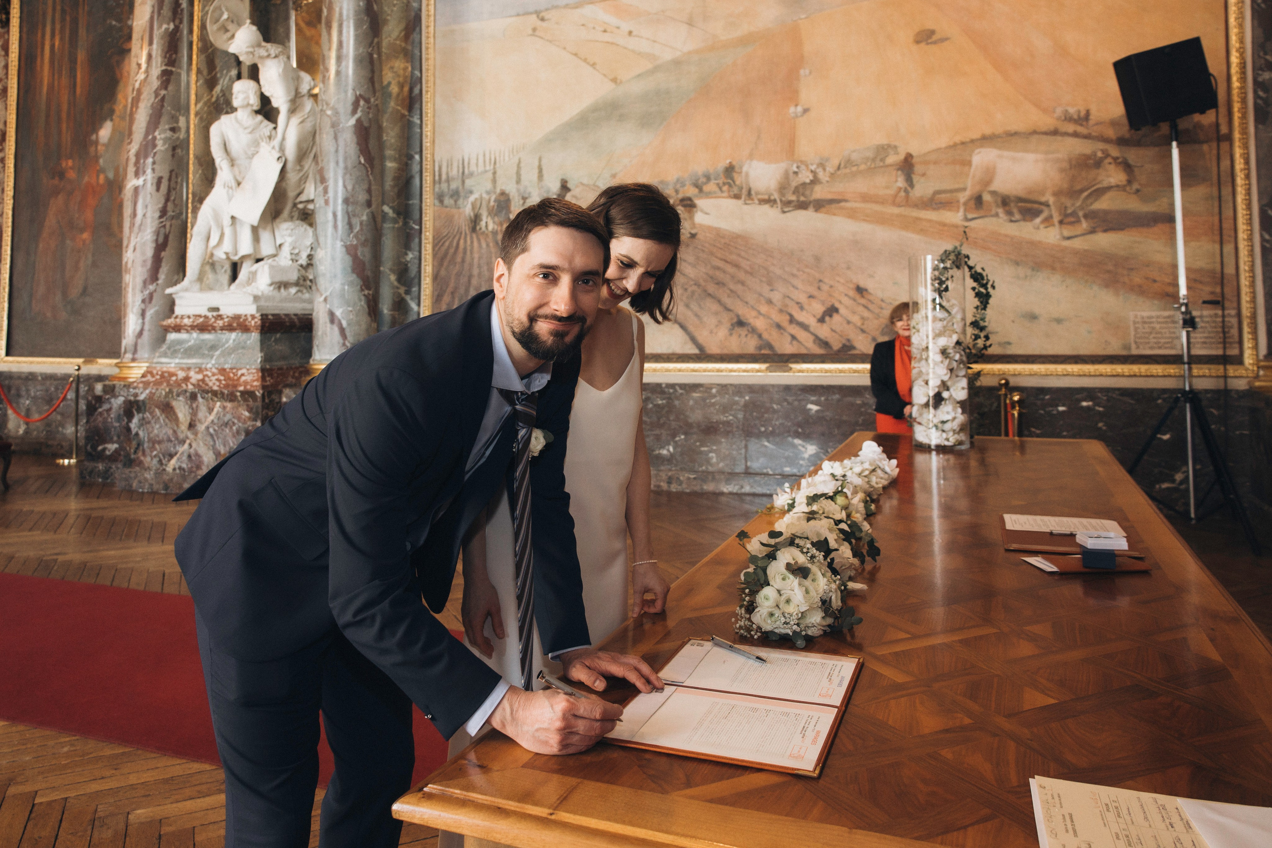 Wedding at the Capitole in Toulouse, France. Eugénie Smirnova — Photographe à Toulouse et dans le Sud-Ouest