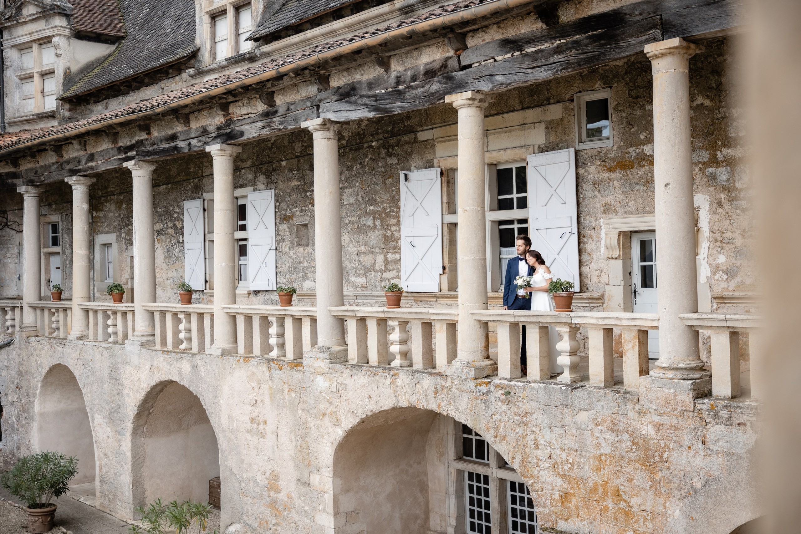 Château de Cénevières dans la vallée du Lot dans le Sud-Ouest de la France