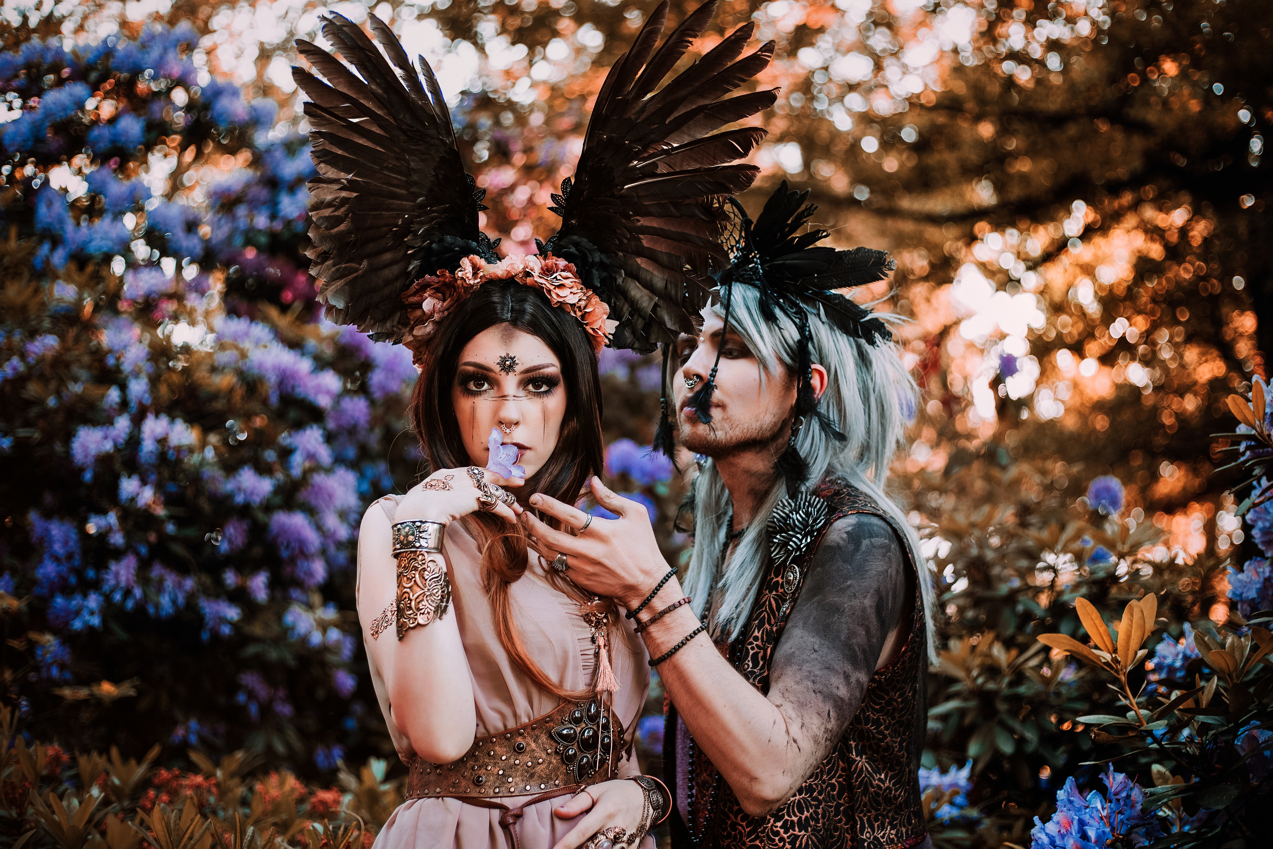 Annika von Stein and Reikon Devore in Leipzig, Germany