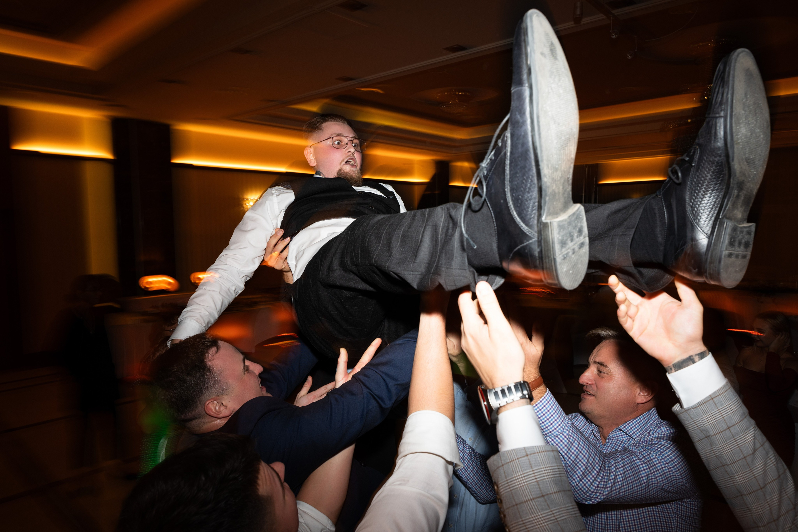 throwing groom photo poland