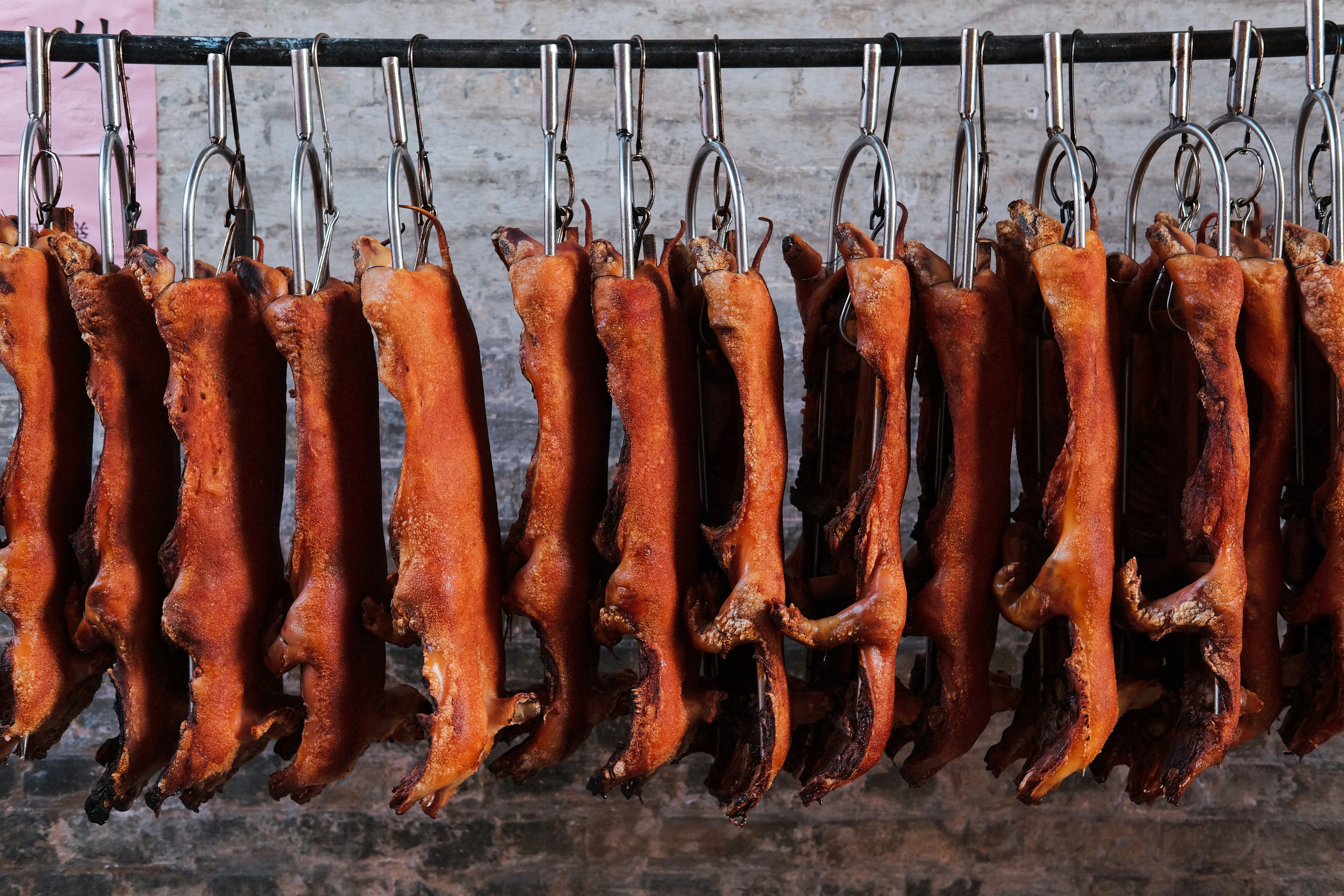 Fried Piggy Guangzhou LangTou Village China 🇨🇳 Street Photography