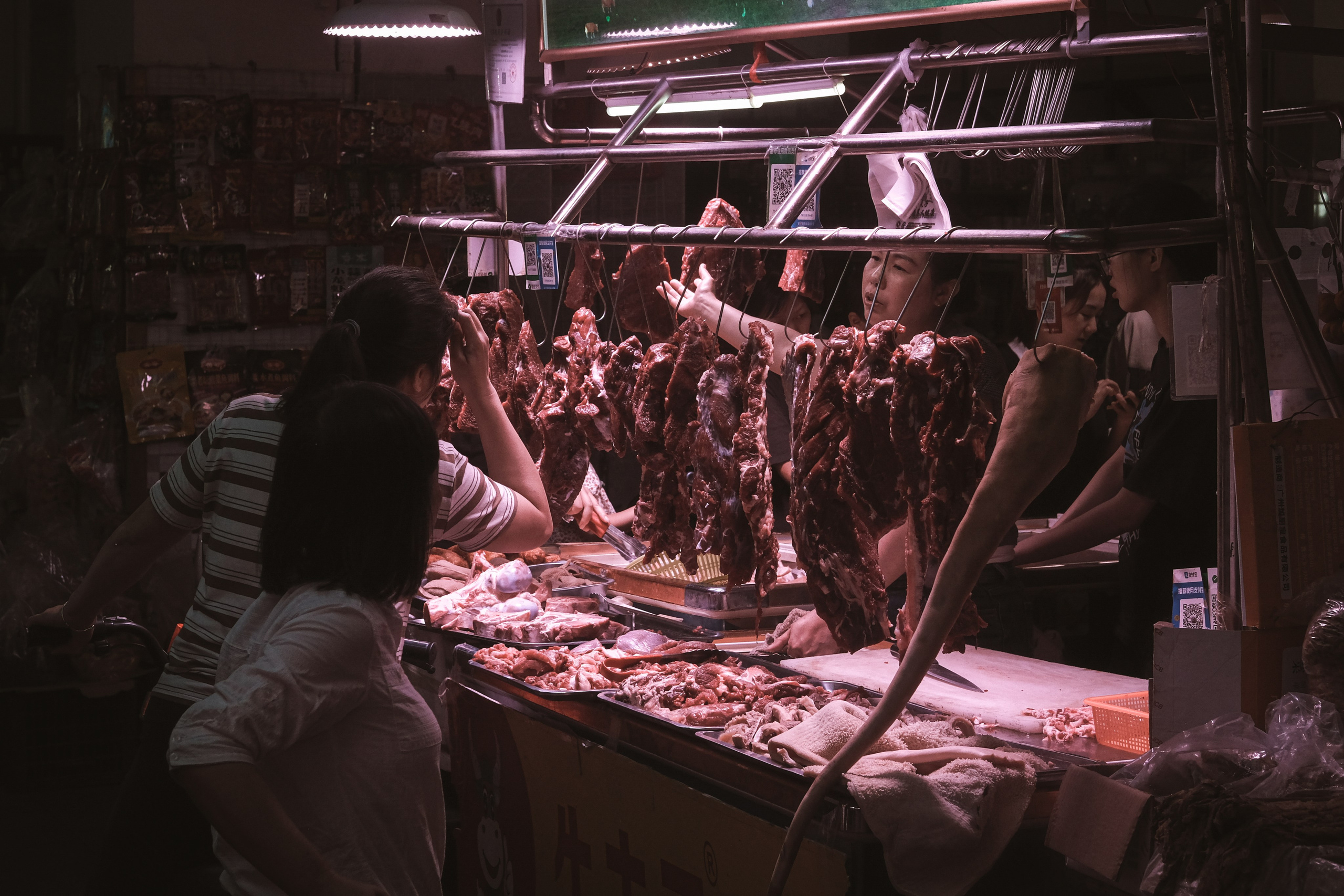 Meat Market in Humen town | Dongguan City | Guangdong 