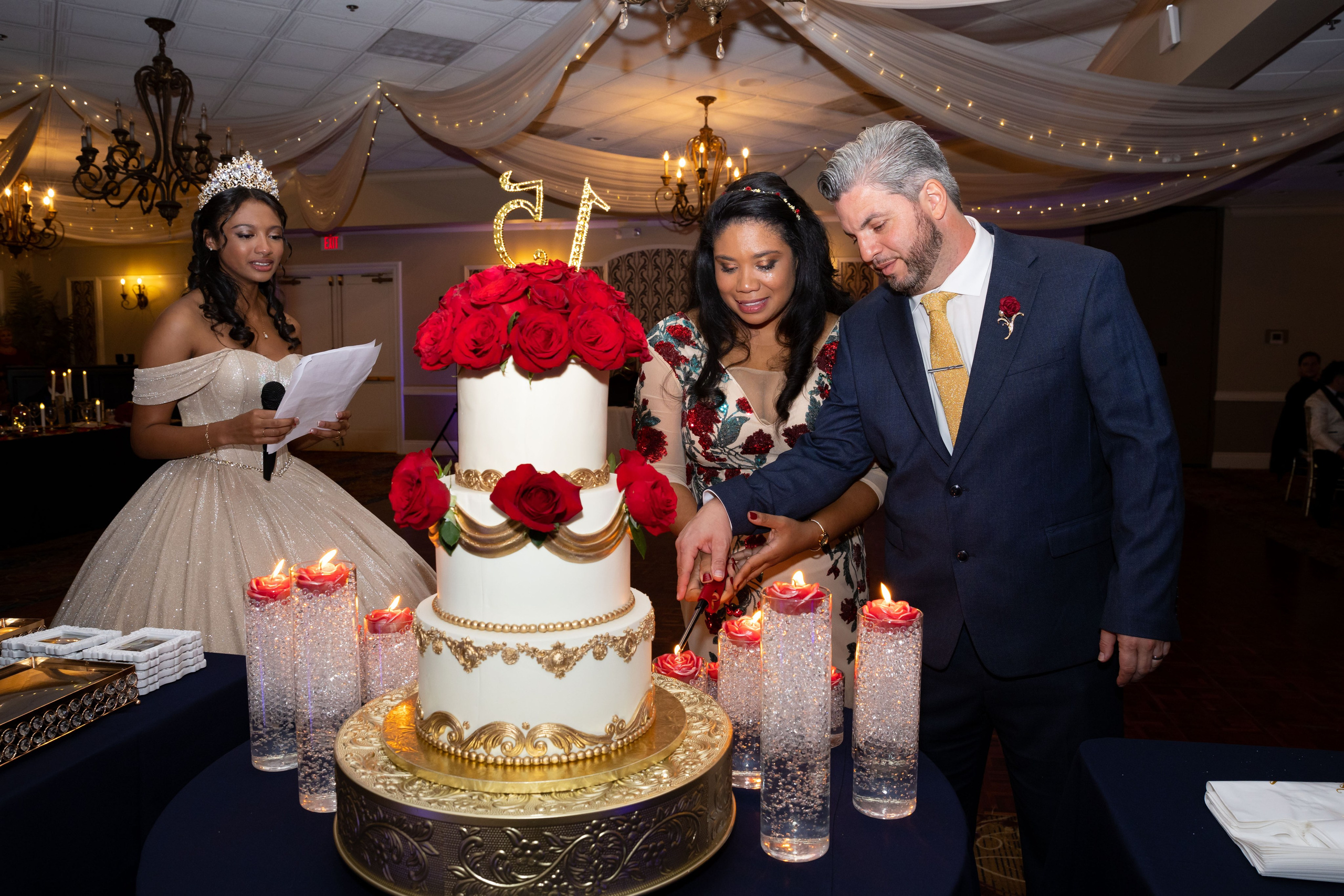 Quinceanera cake in Miami