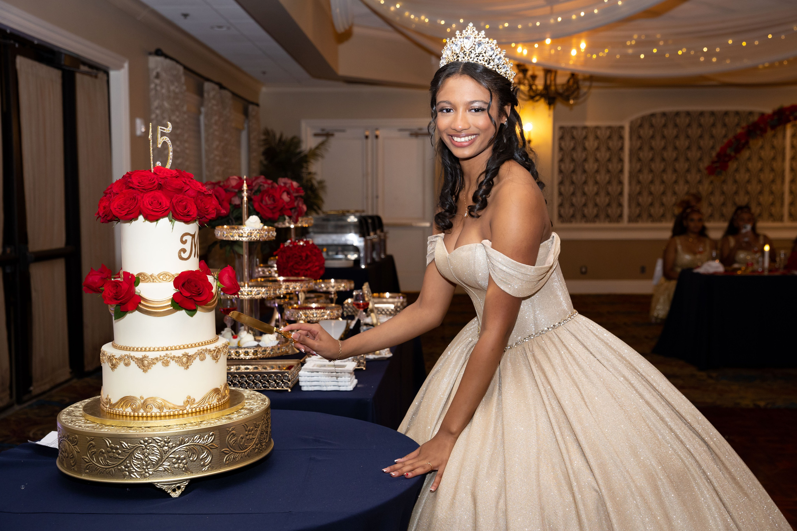 Quinceanera cake in Miami