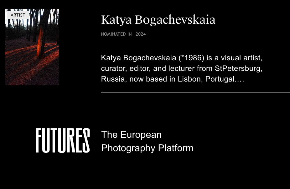 News. Katya Bogachevskaya — independent curator, lecturer