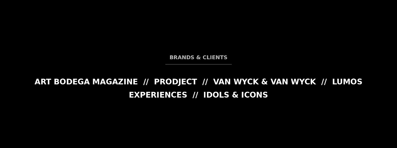 Boutique Production