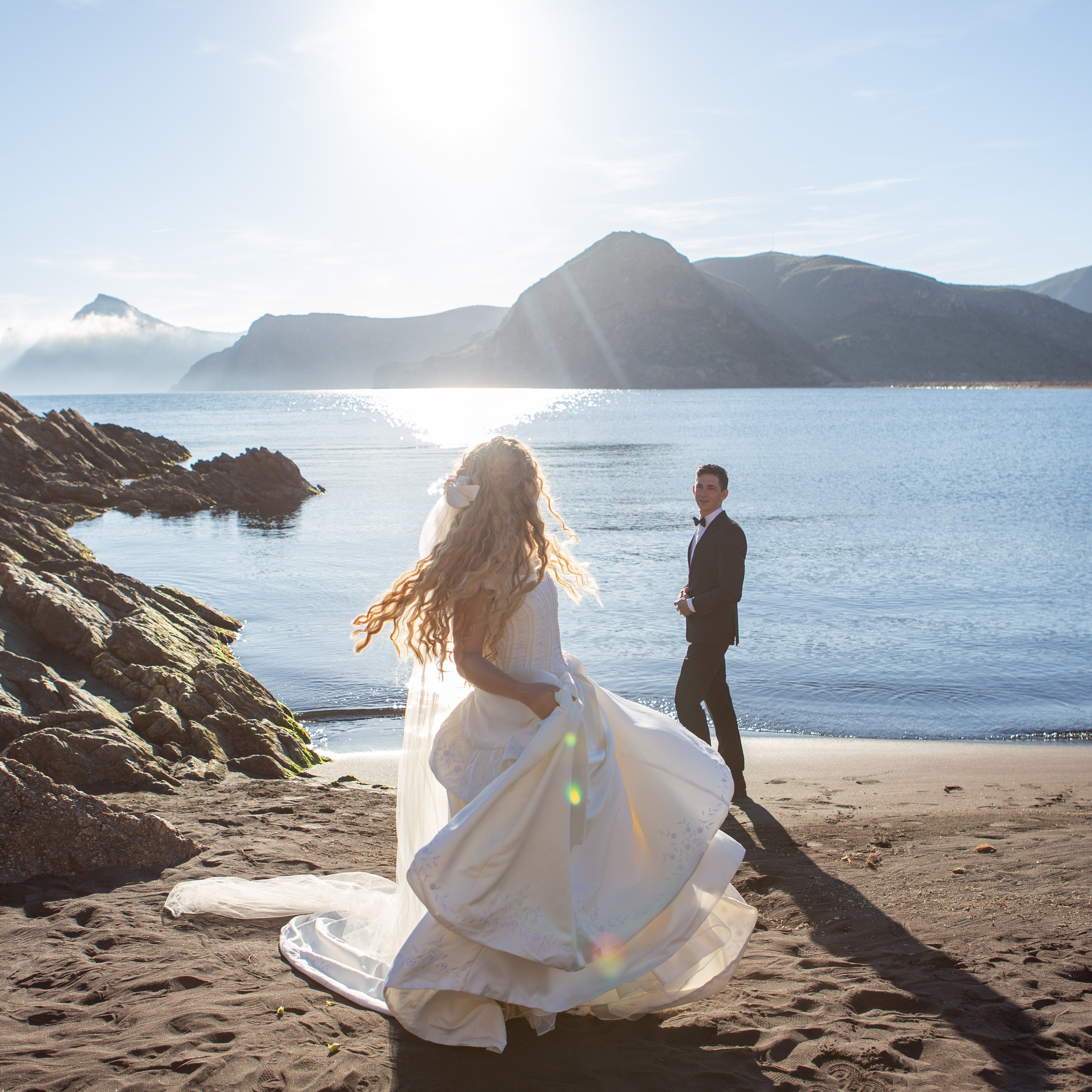 Tender wedding photo shoot. Destination Wedding & Proposal Photografer in Costa Blanca