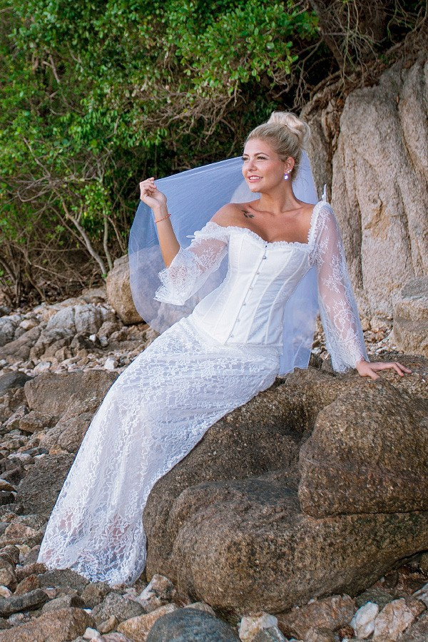 Dress for rent. Свадьба на Самуи, Таиланд. Свадебный фотограф