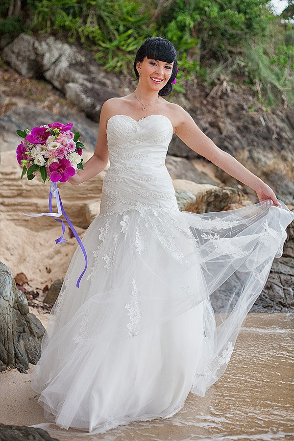 Dress for rent. Свадьба на Самуи, Таиланд. Свадебный фотограф