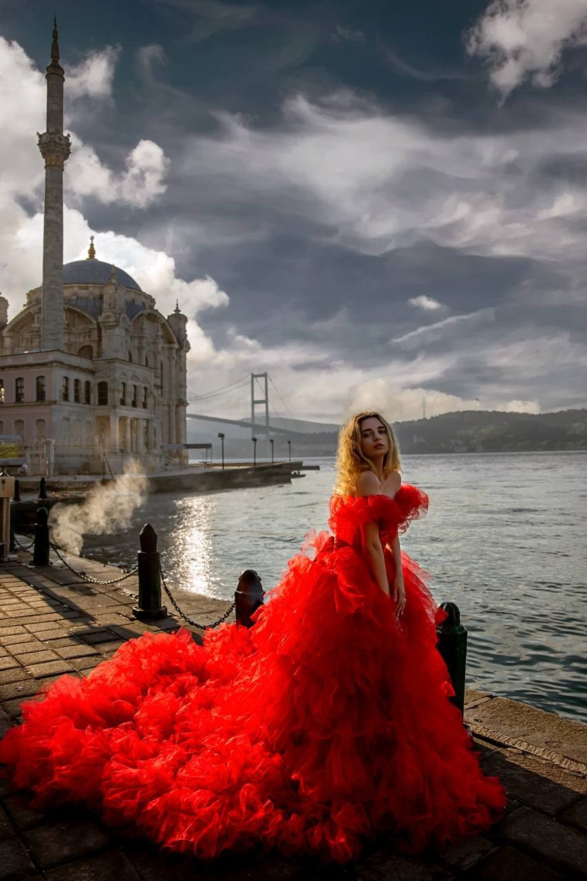Фотограф в Стамбуле