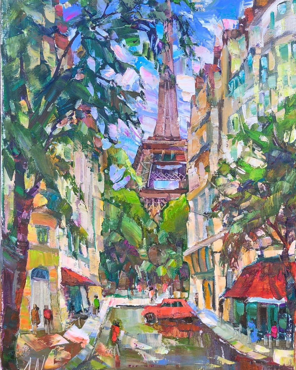 France. Andriy Nekrasov artist