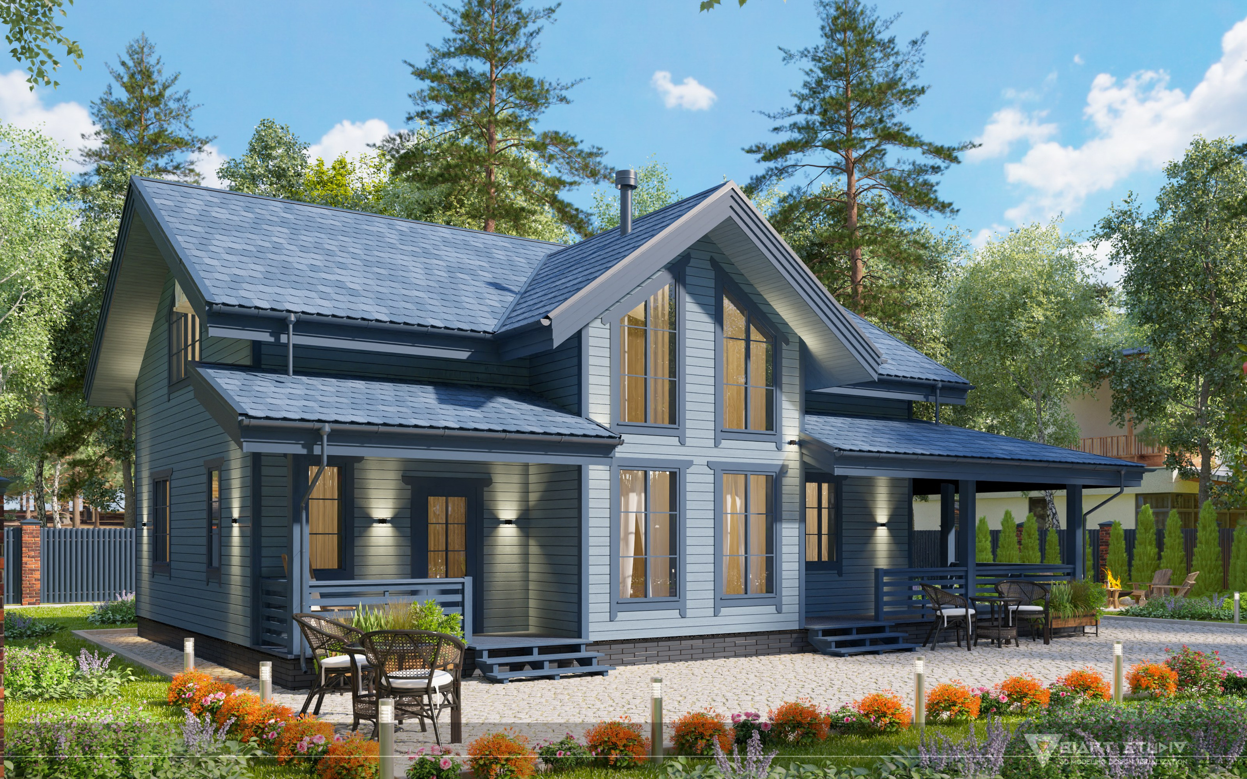 Архитектурная визуализация. Дизайн и визуализация