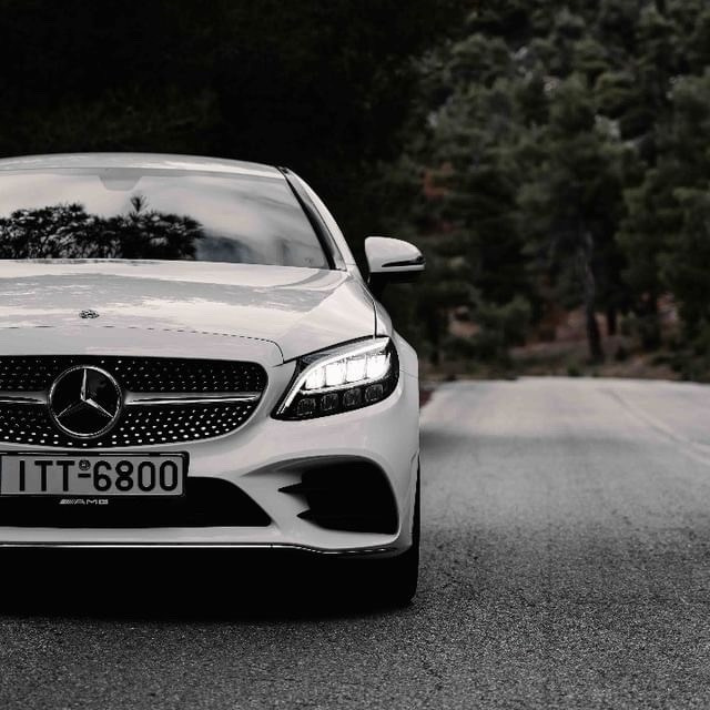 Automotive photography showcasing a luxury car with cinematic lighting and dynamic composition.