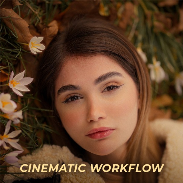 Cinematic Portrait Workflow — PowerGrade + Footage