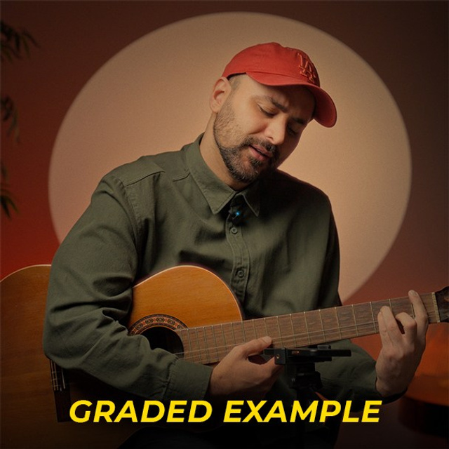 Sony S-Log3 Portrait Footage — Guitar Performance