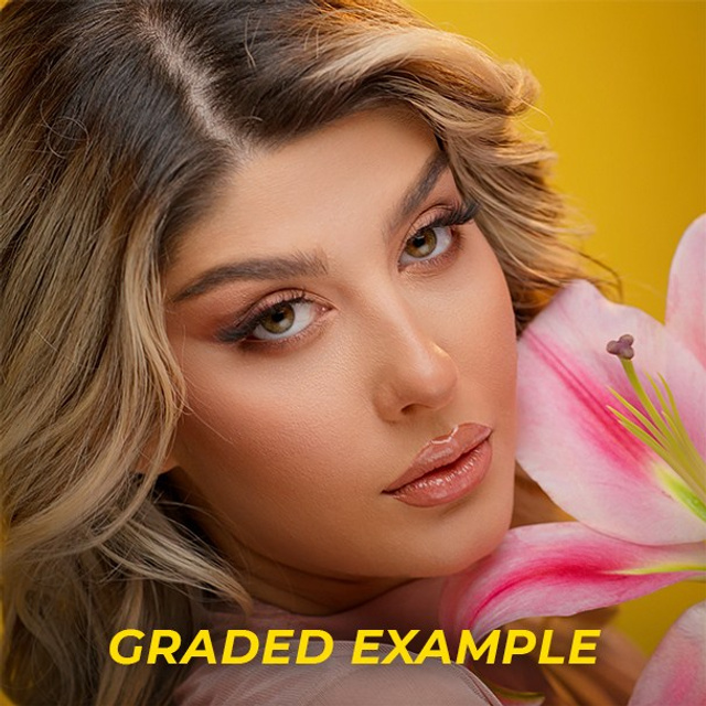 Sony S-Log3 Beauty & Glamour Portrait Footage