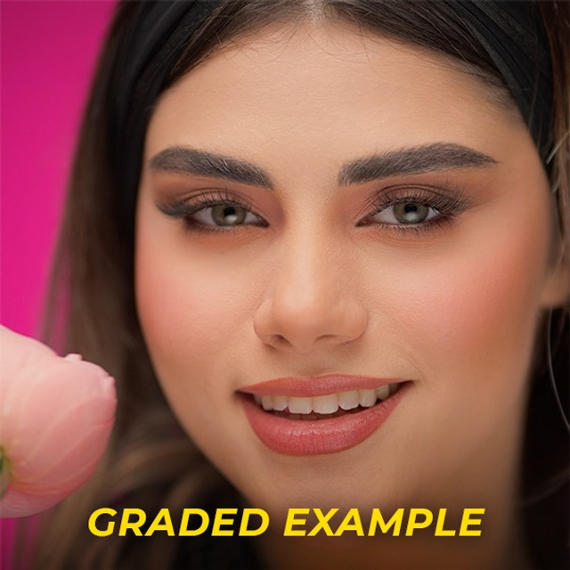 Sony S-Log3 Beauty Footage — RGB Background