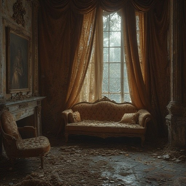 No. VII — The Veiled Salon. Edwardsartistry