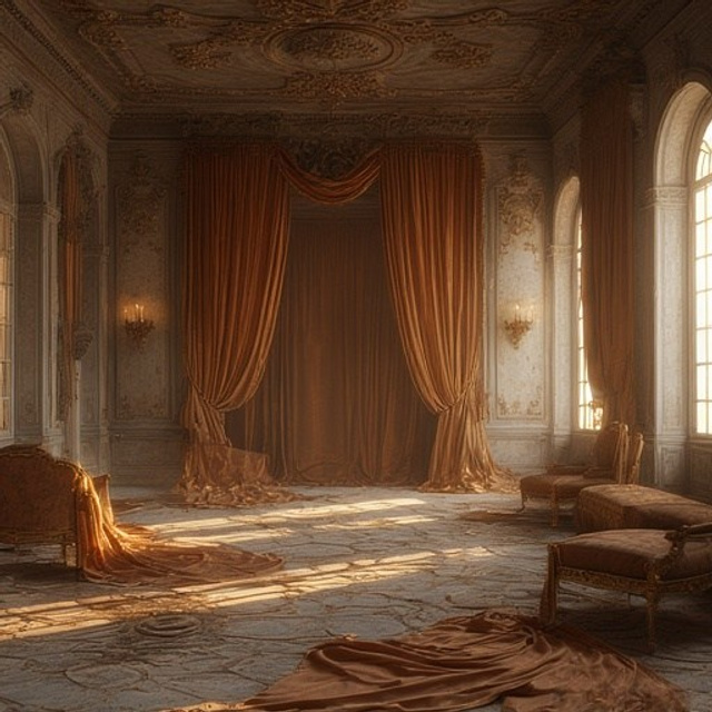 No. VII — The Veiled Salon. Edwardsartistry