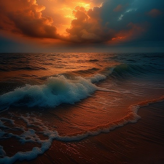 The Sky Screamed in Copper. Edwardsartistry