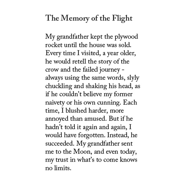 My Grandfather Sent Me to the Moon. Sveta Kaverina