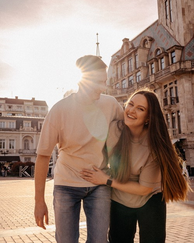 Настя и Серёжа