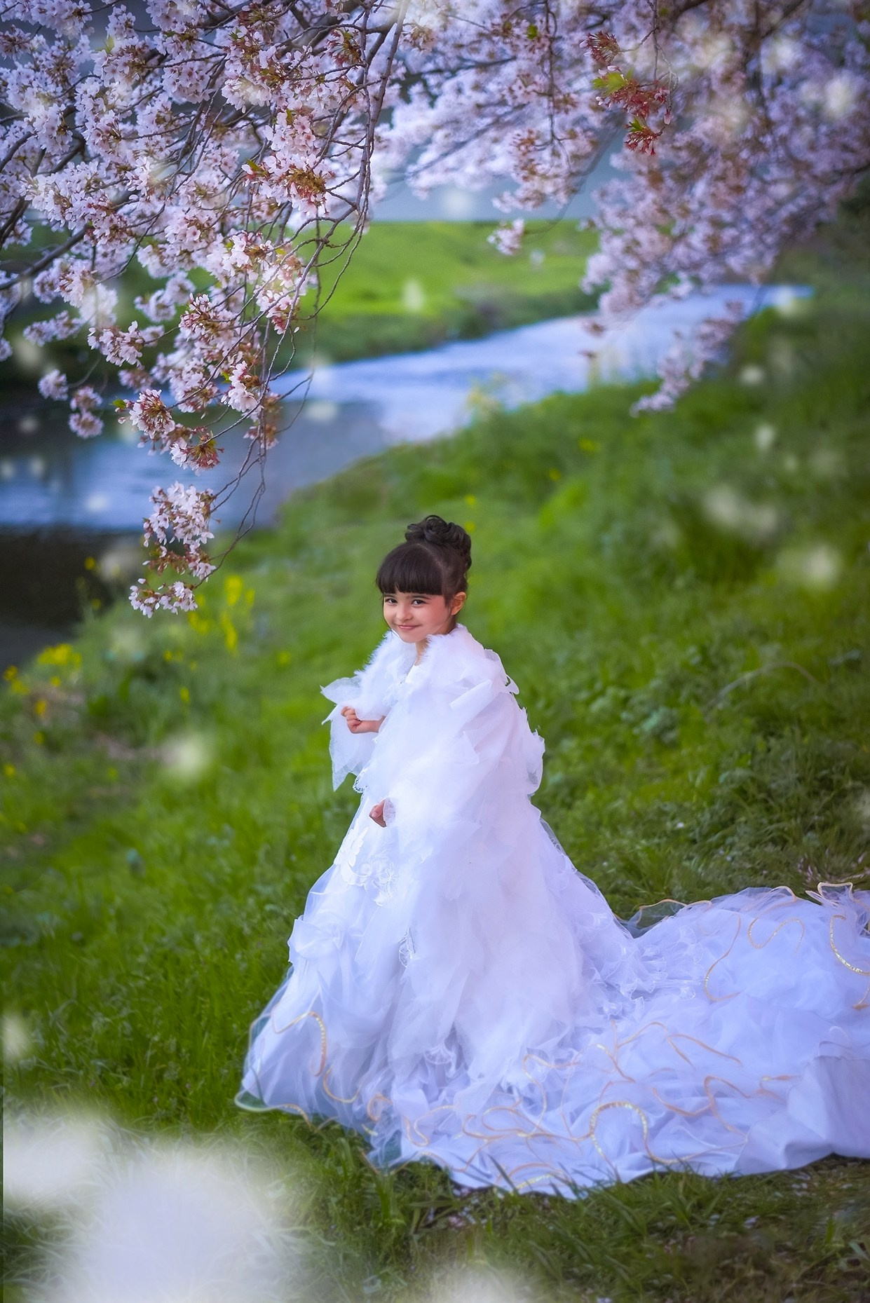 Rental dress. Photographer in Tokyo, Japan