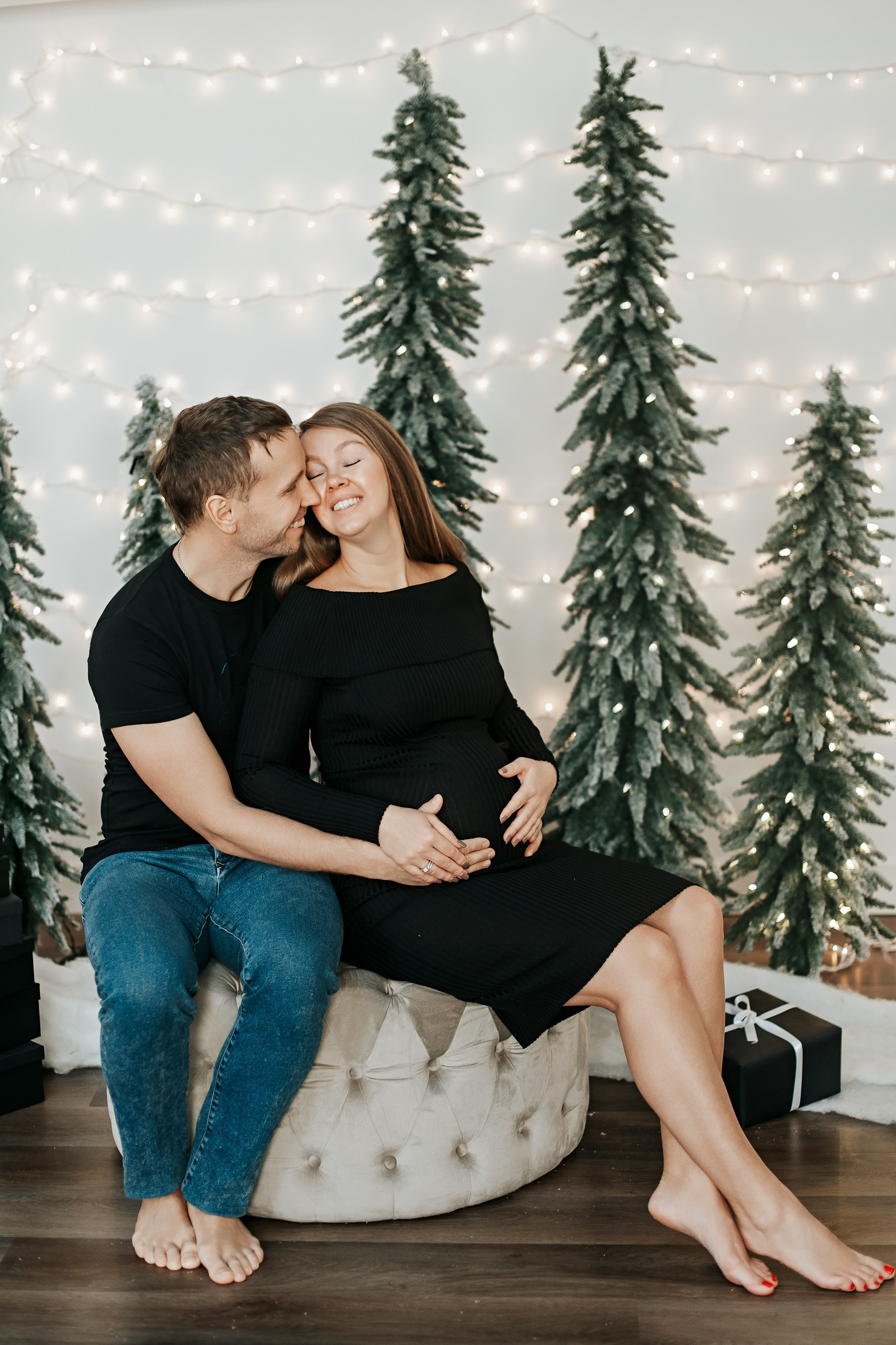 Christmas mini sessions. Family and kids photographer Anastasiya Hanush in Massachusetts