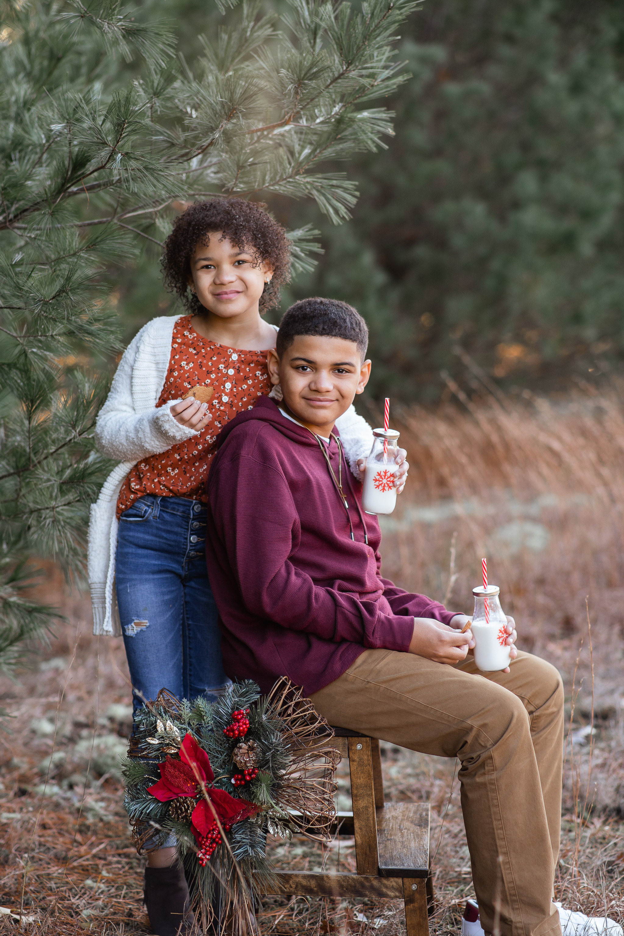 Christmas mini sessions. Family and kids photographer Anastasiya Hanush in Massachusetts