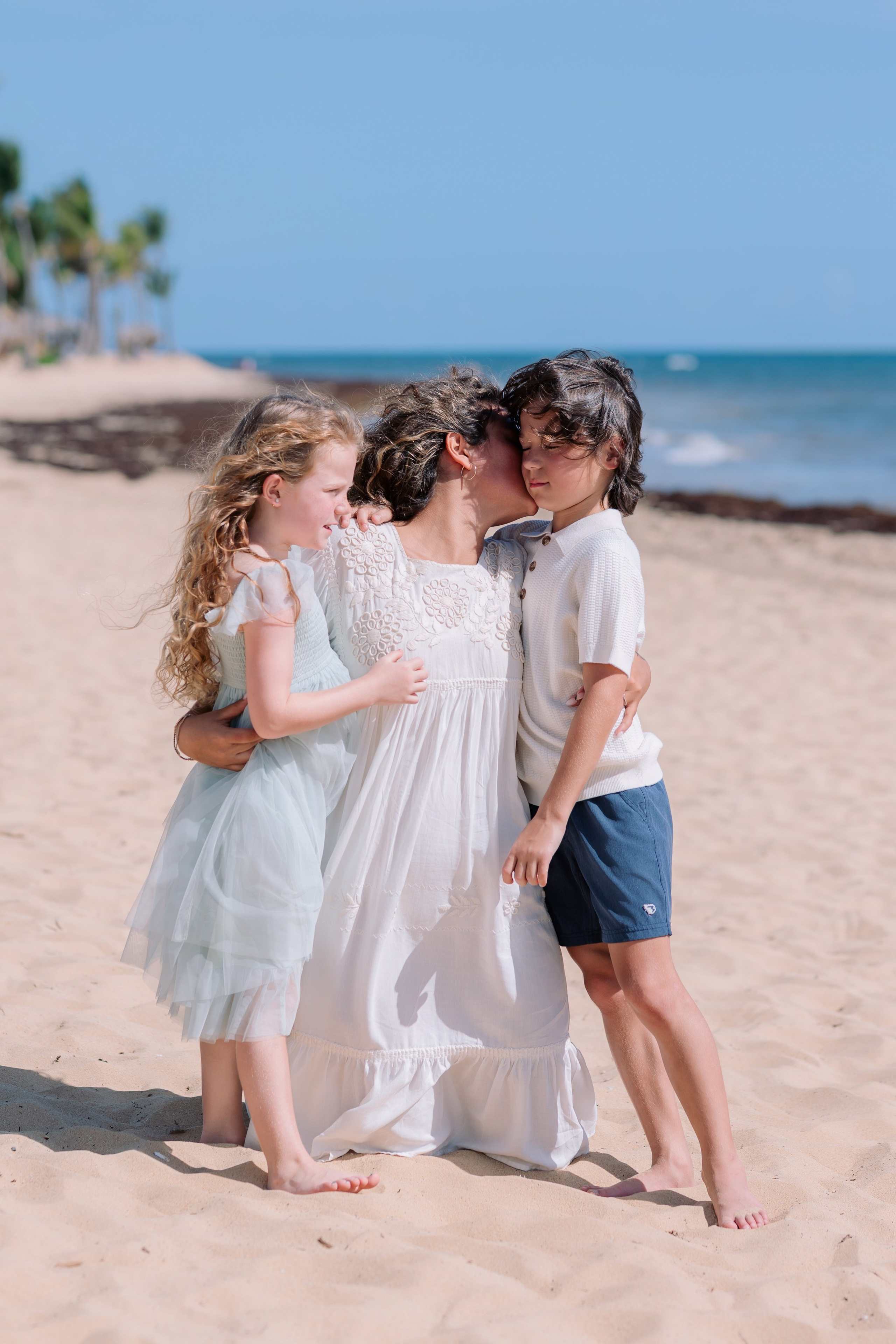 Courtney’s Family Beach Session at Finest Punta Cana. Фотограф в Доминикане | Валико Проскурнин