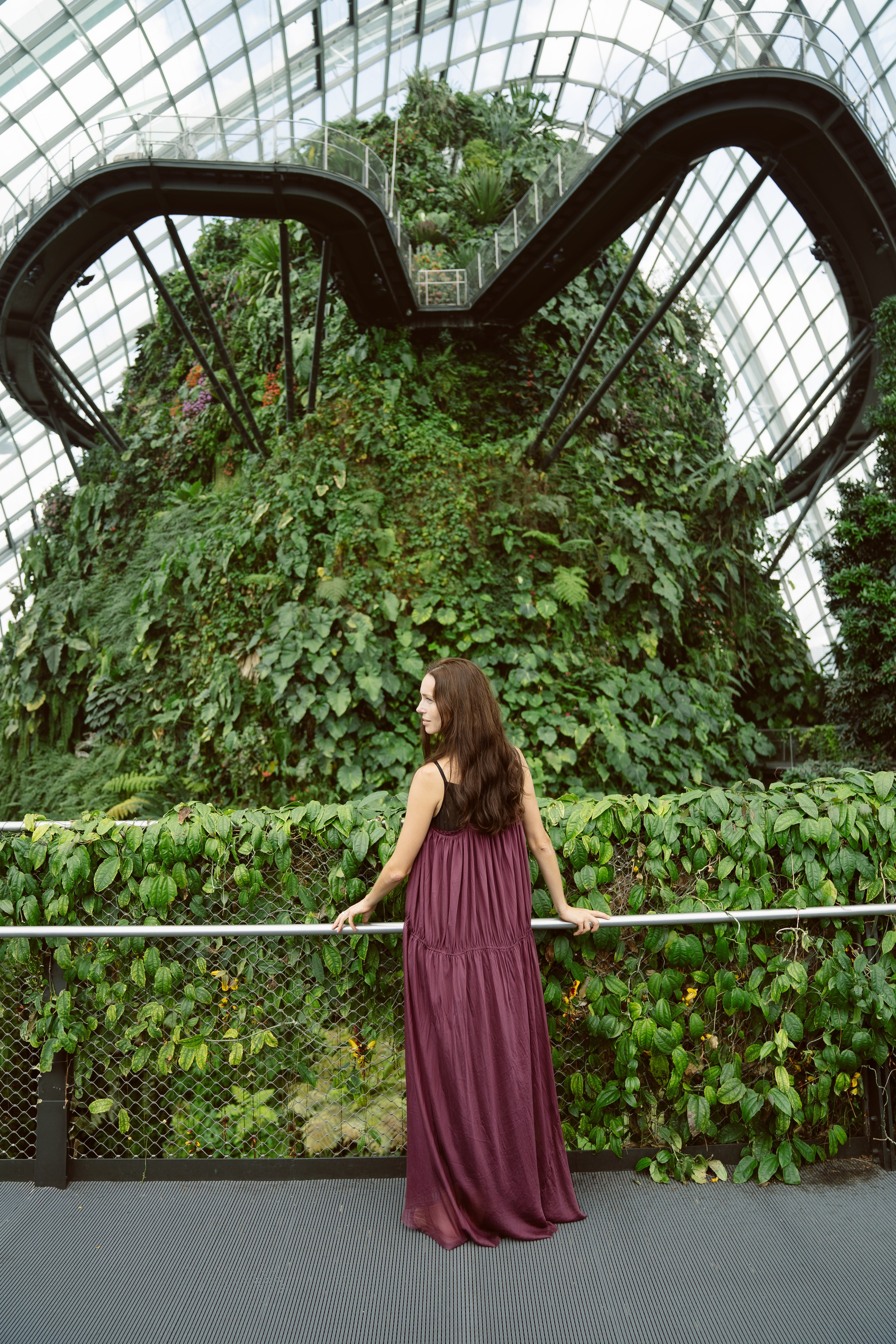 Gardens by the Bay. Dasha in Singapore