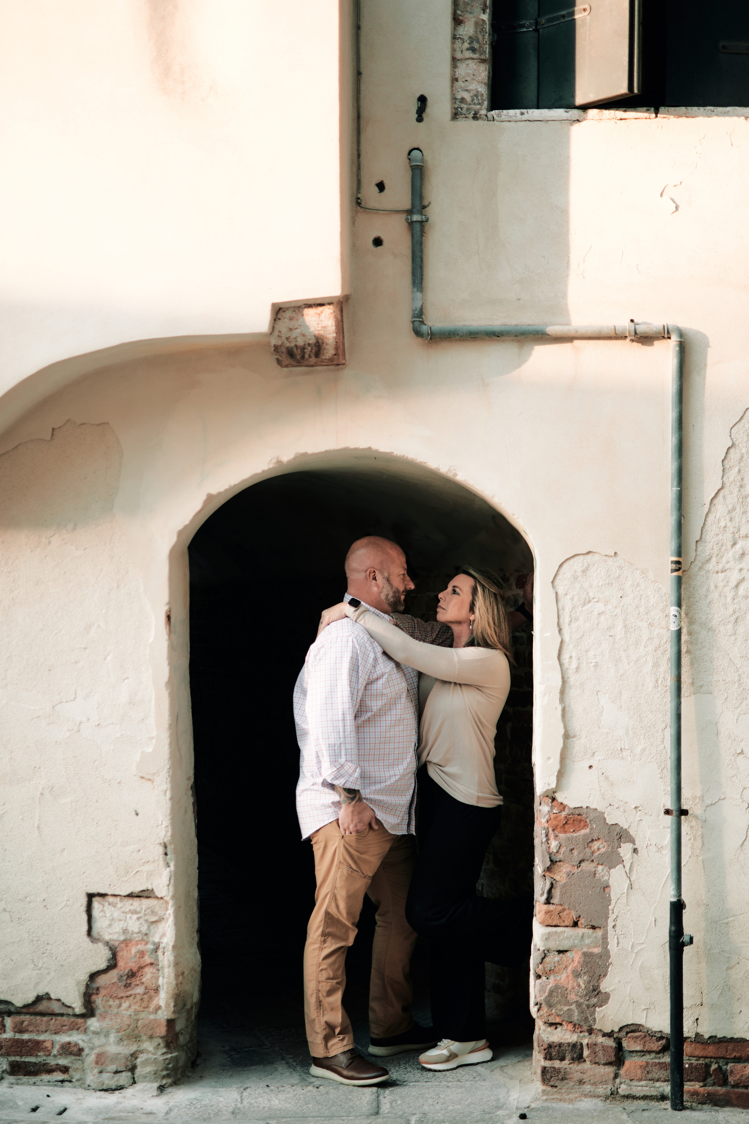 Sabrina and Hunter. Photographer in Venice, Italy. Yana Zotova