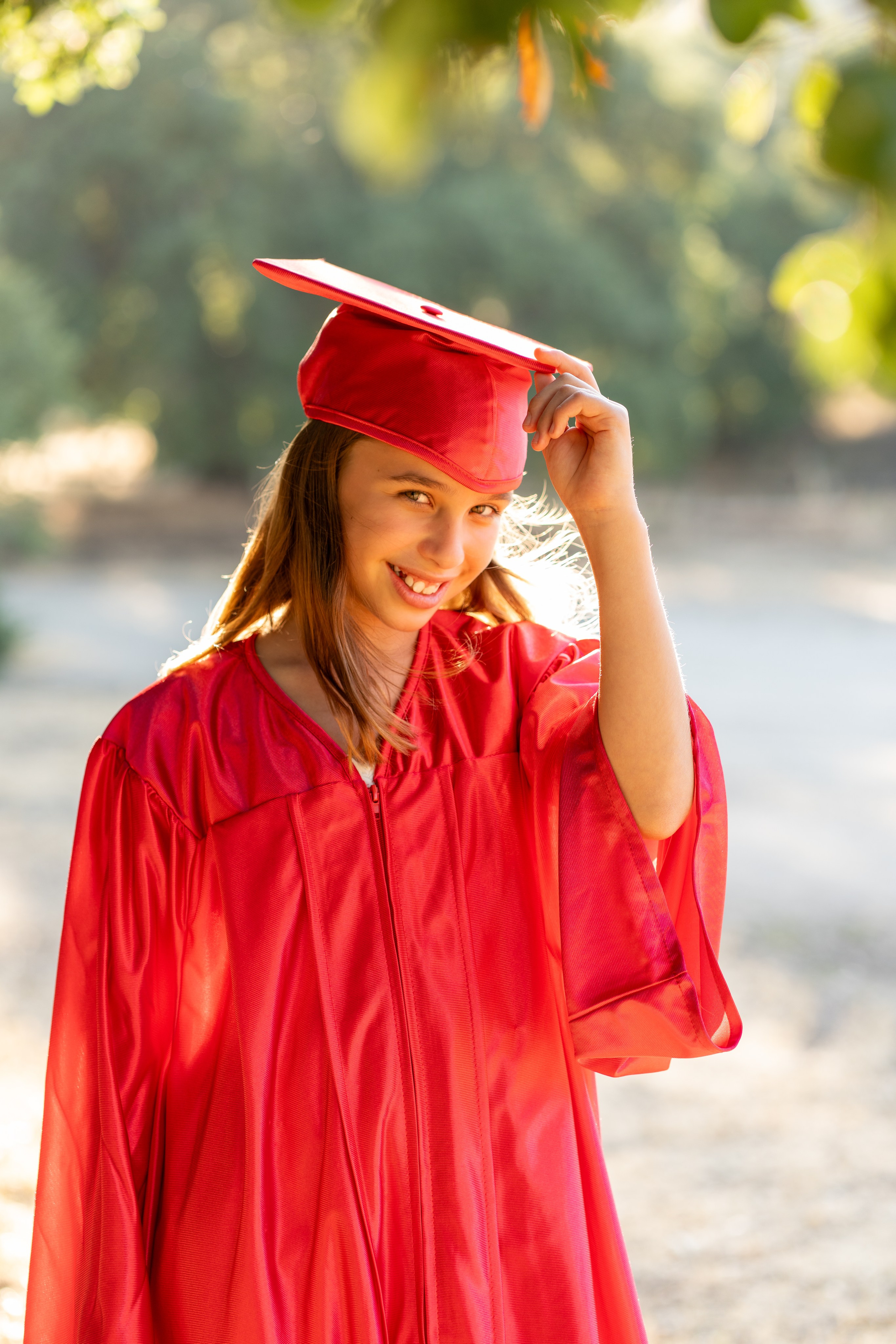 Outdoor graduation mini session in Santa Clarita CA