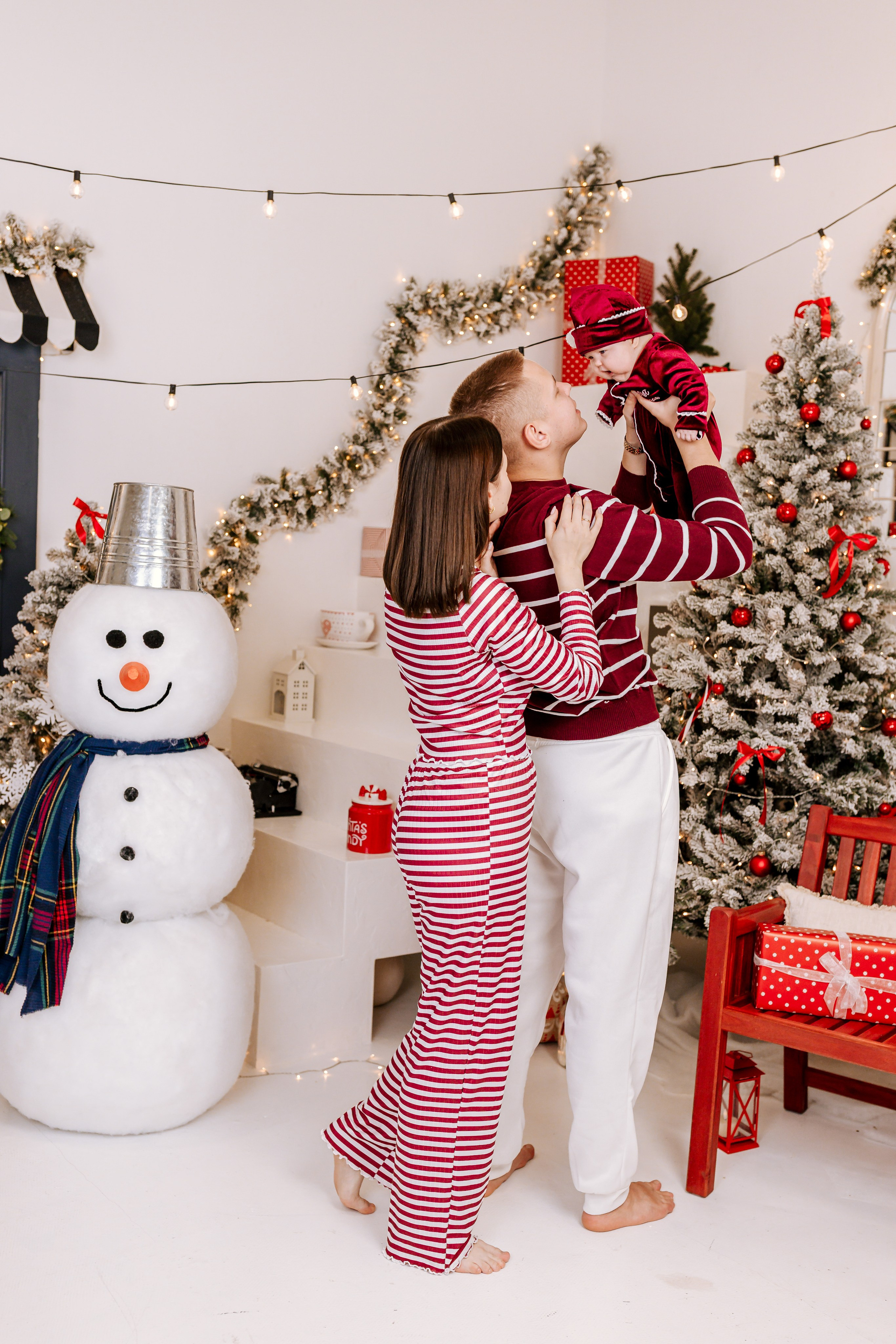 Ziemassvētku fotogrāfija. Home