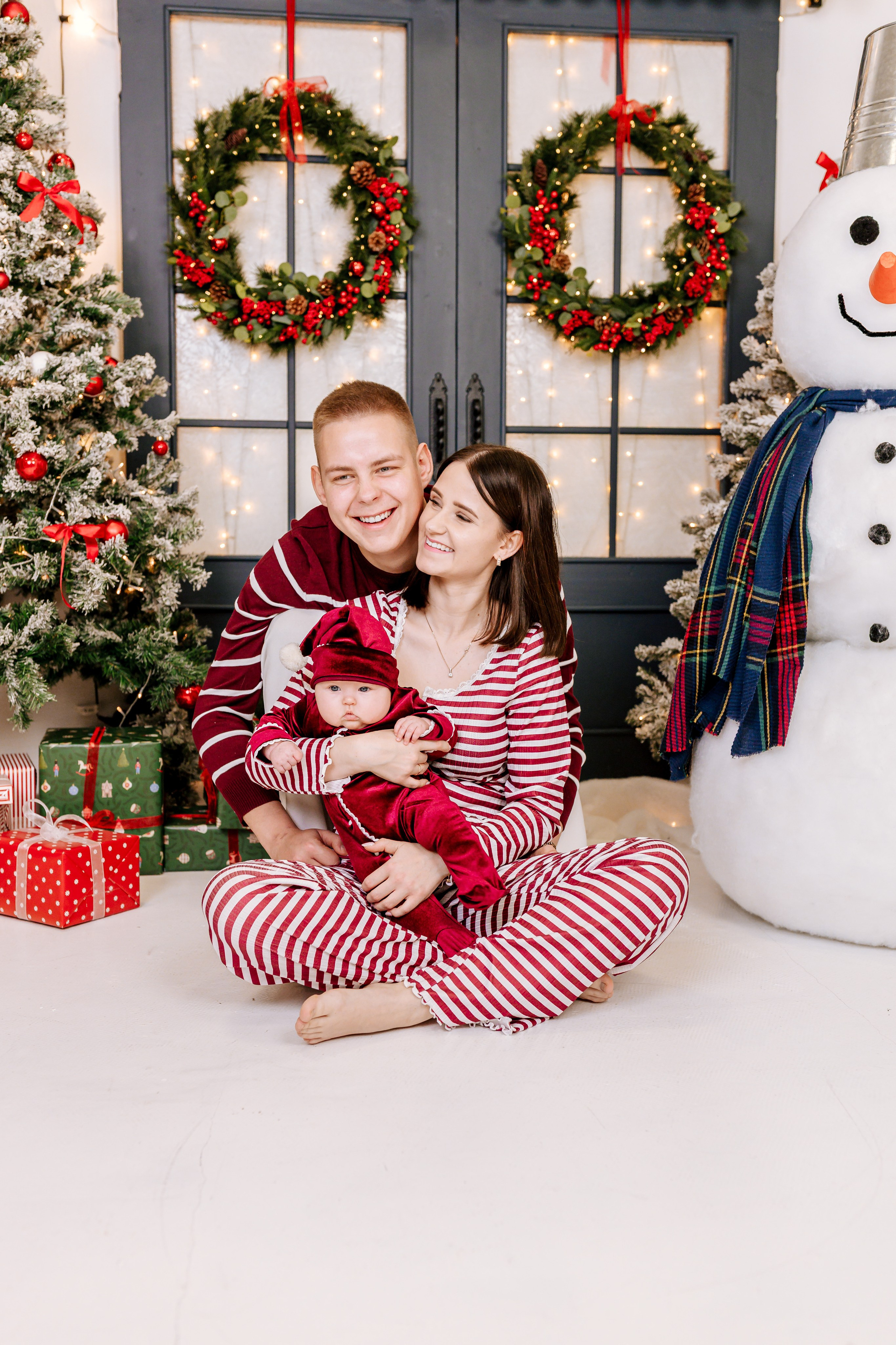 Ziemassvētku fotogrāfija. Home