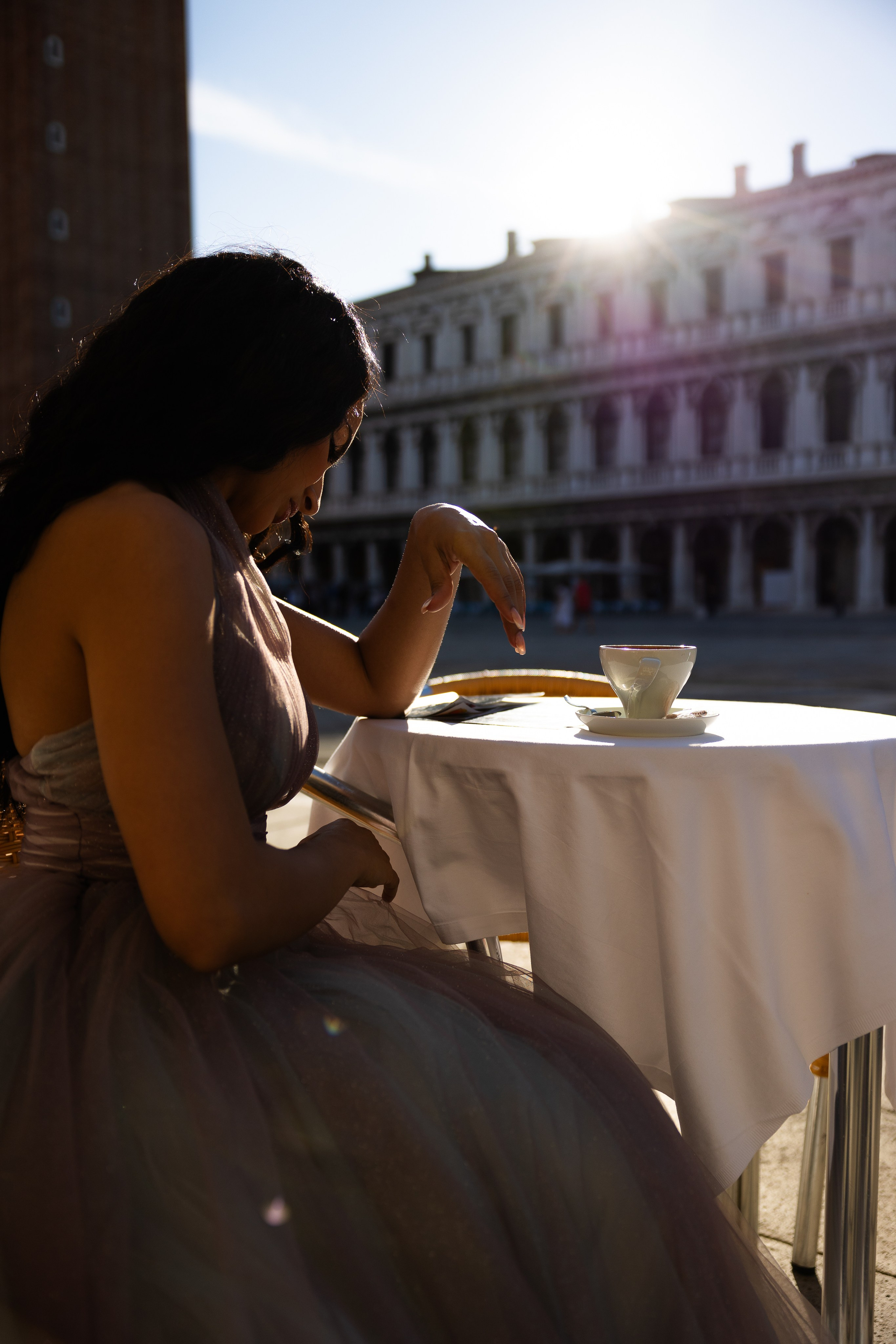 Coffee in San Marco Square, Venice, Italy