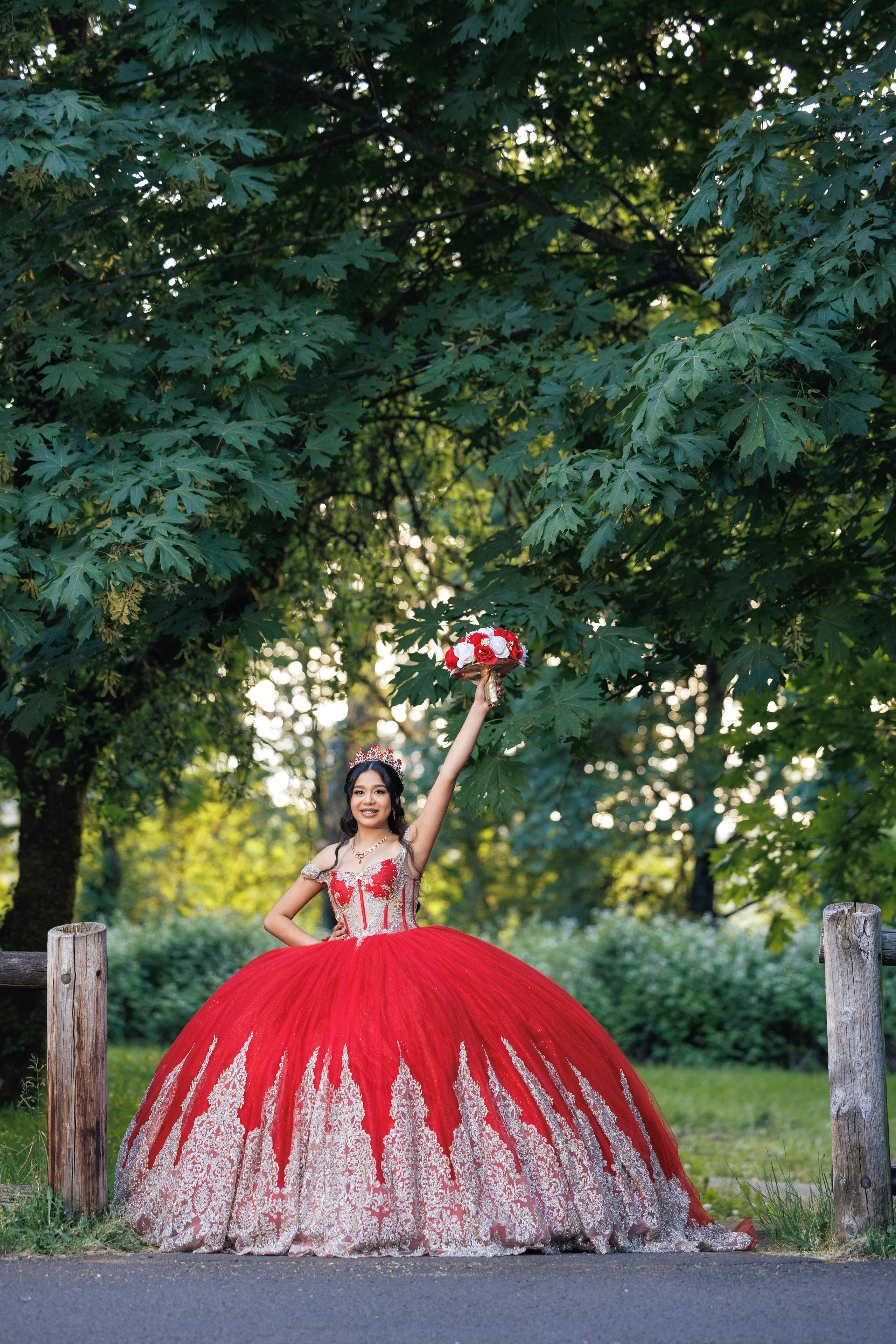 Sweet Fifteen portrait session in Oregon