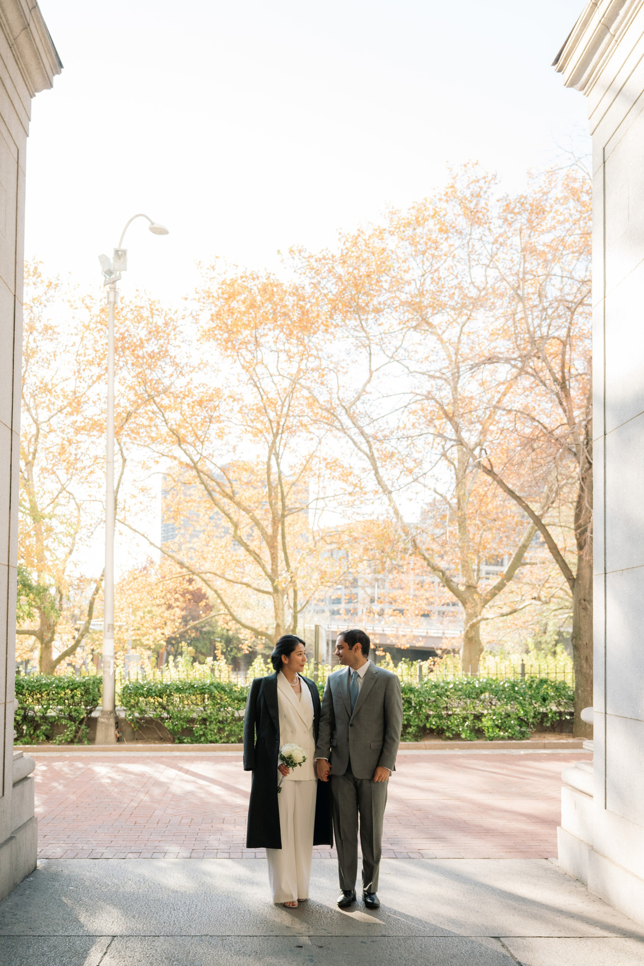 NYC City Hall Wedding | Intimate New York Elopement Before a Wedding in Japan