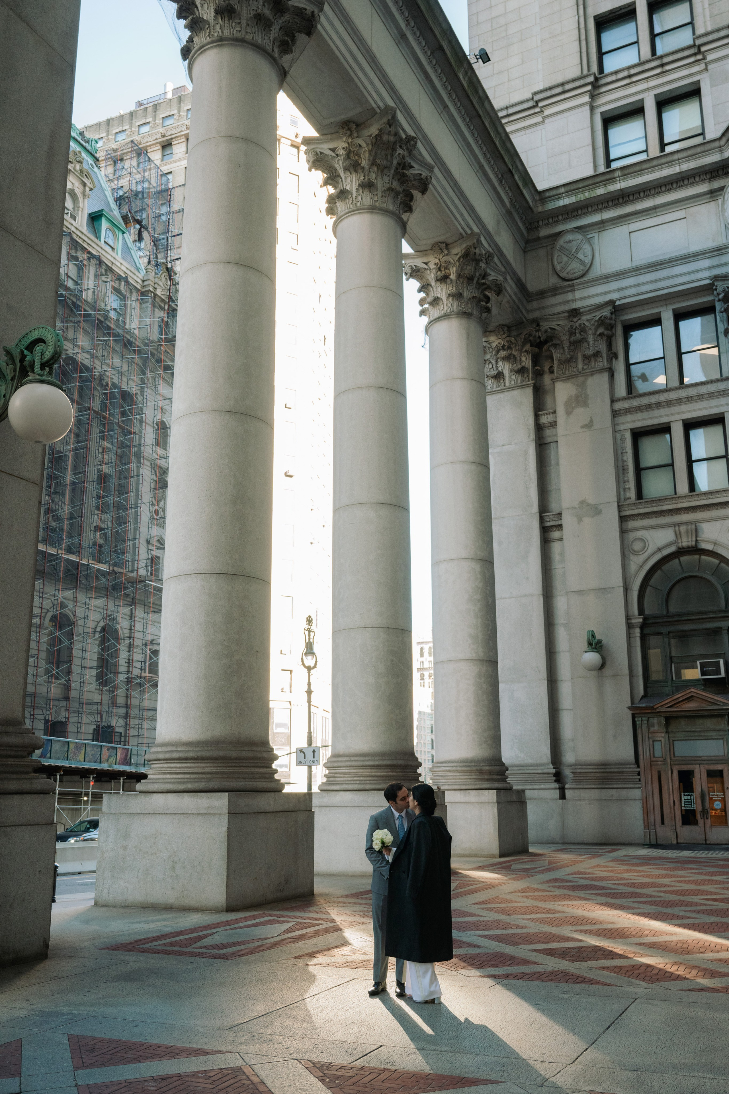 NYC City Hall Wedding | Intimate New York Elopement Before a Wedding in Japan