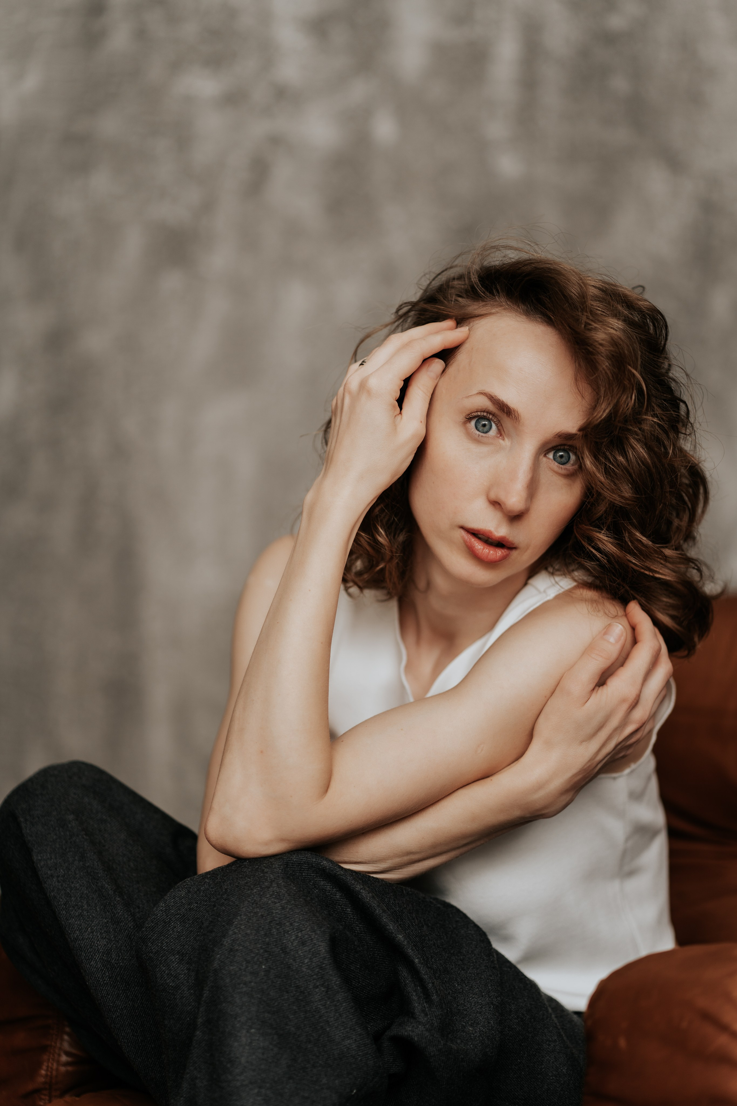 Ritratto fotografico in studio, fotografia personal brand, ritratti di coppia