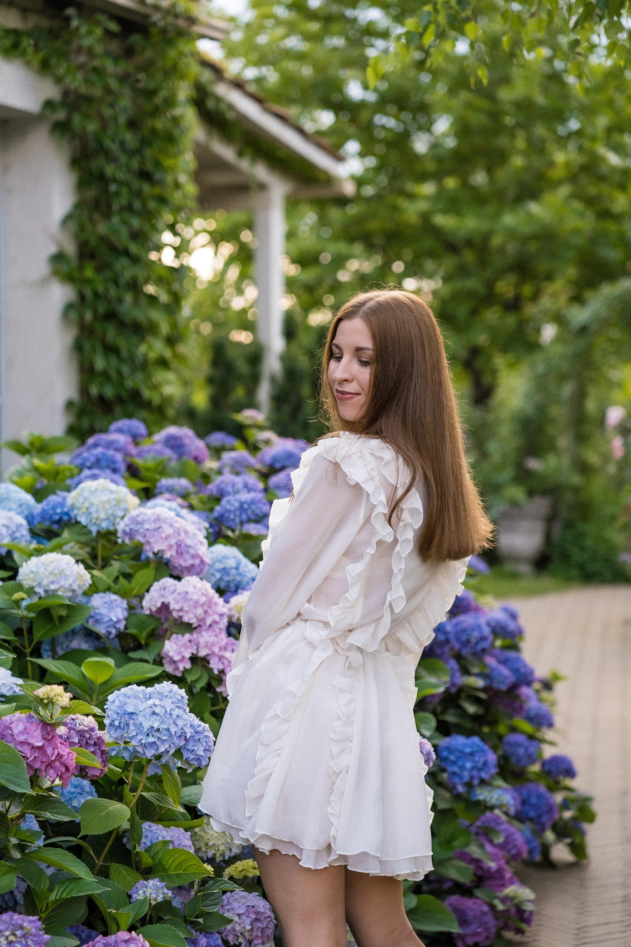 Що одягунти на індивідуальну фотосесію у Гортензіях. Сімейний фотограф Київ Наталія Шкаврон
