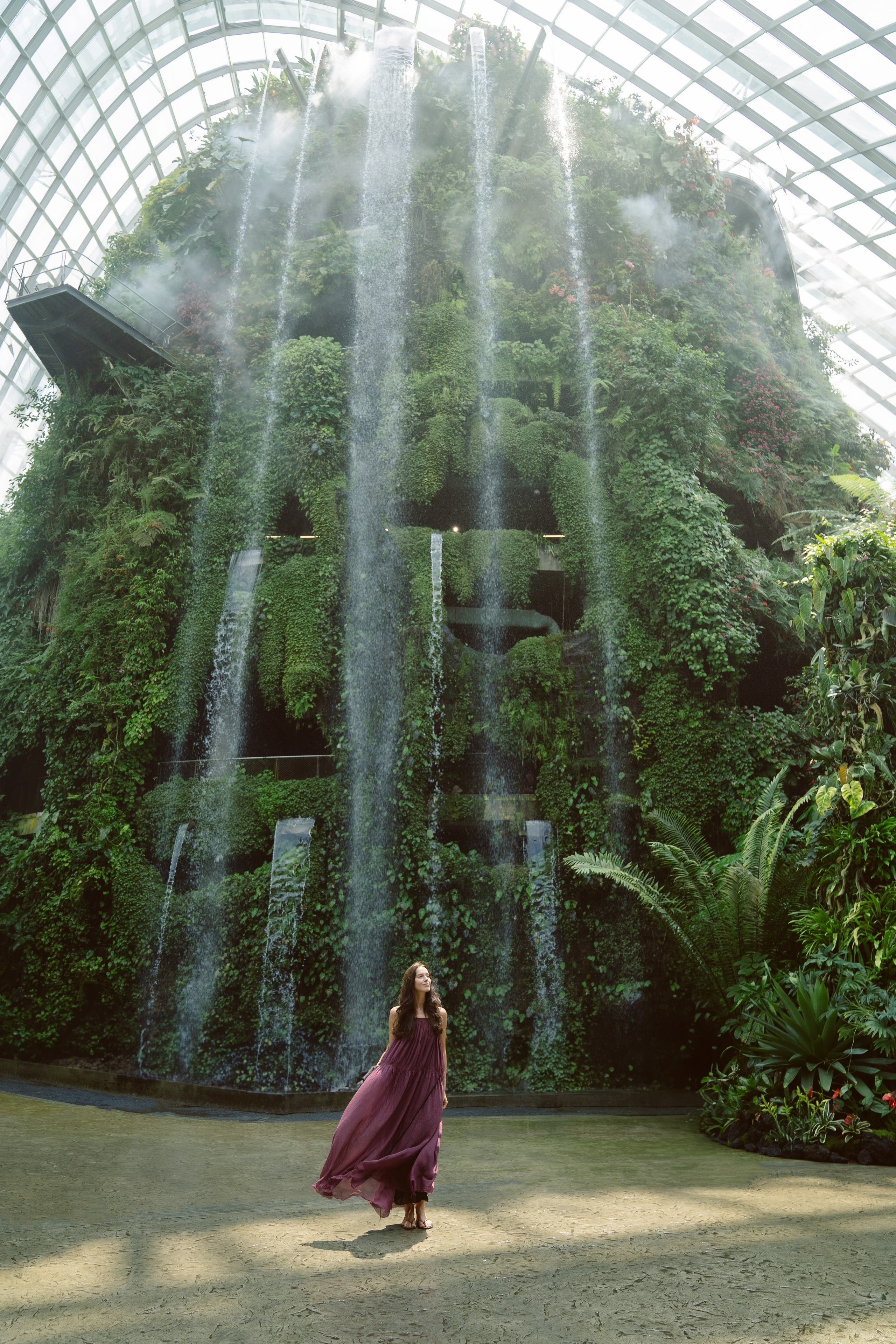 Gardens by the Bay. Dasha in Singapore