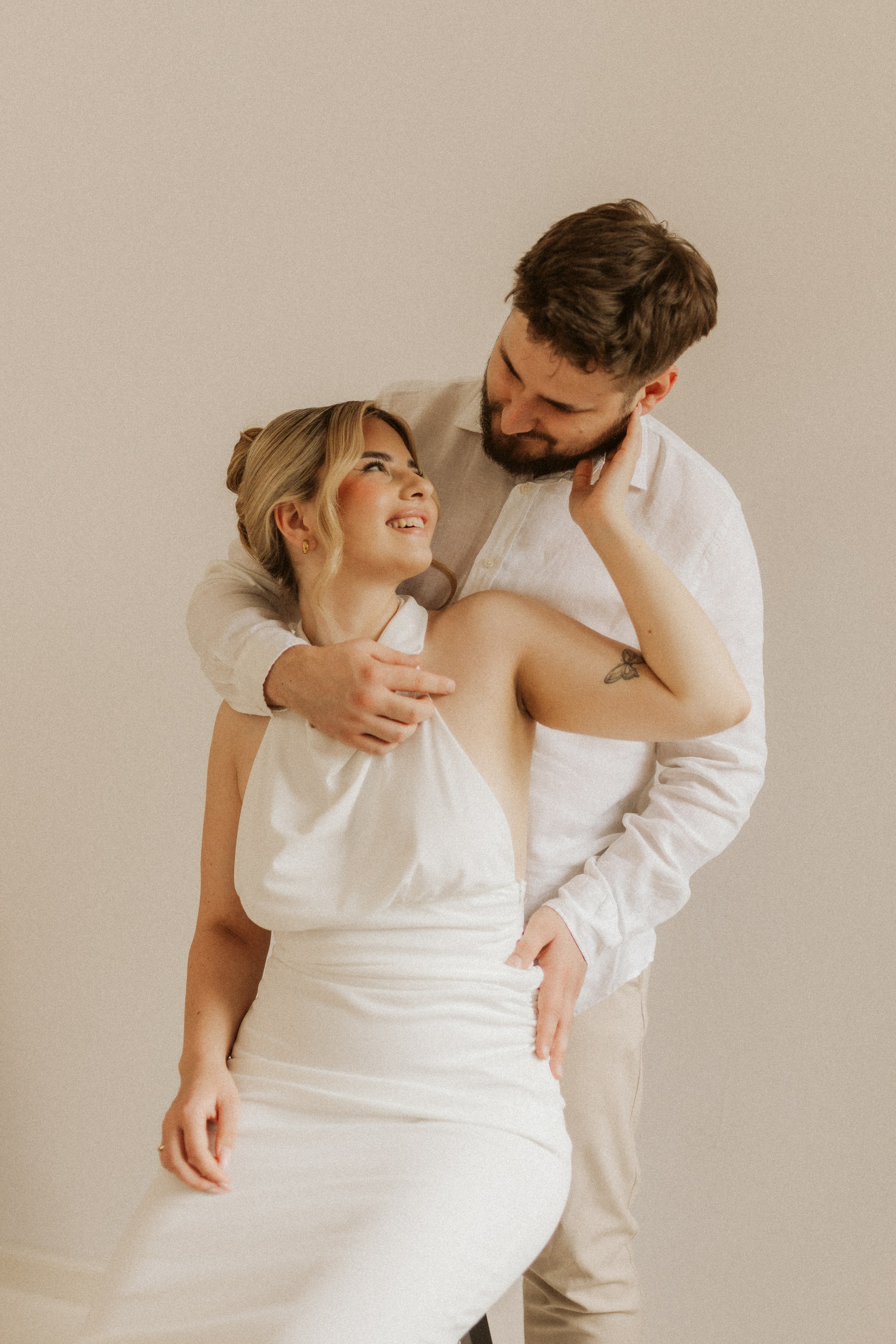 sesja narzeczeńska w studio