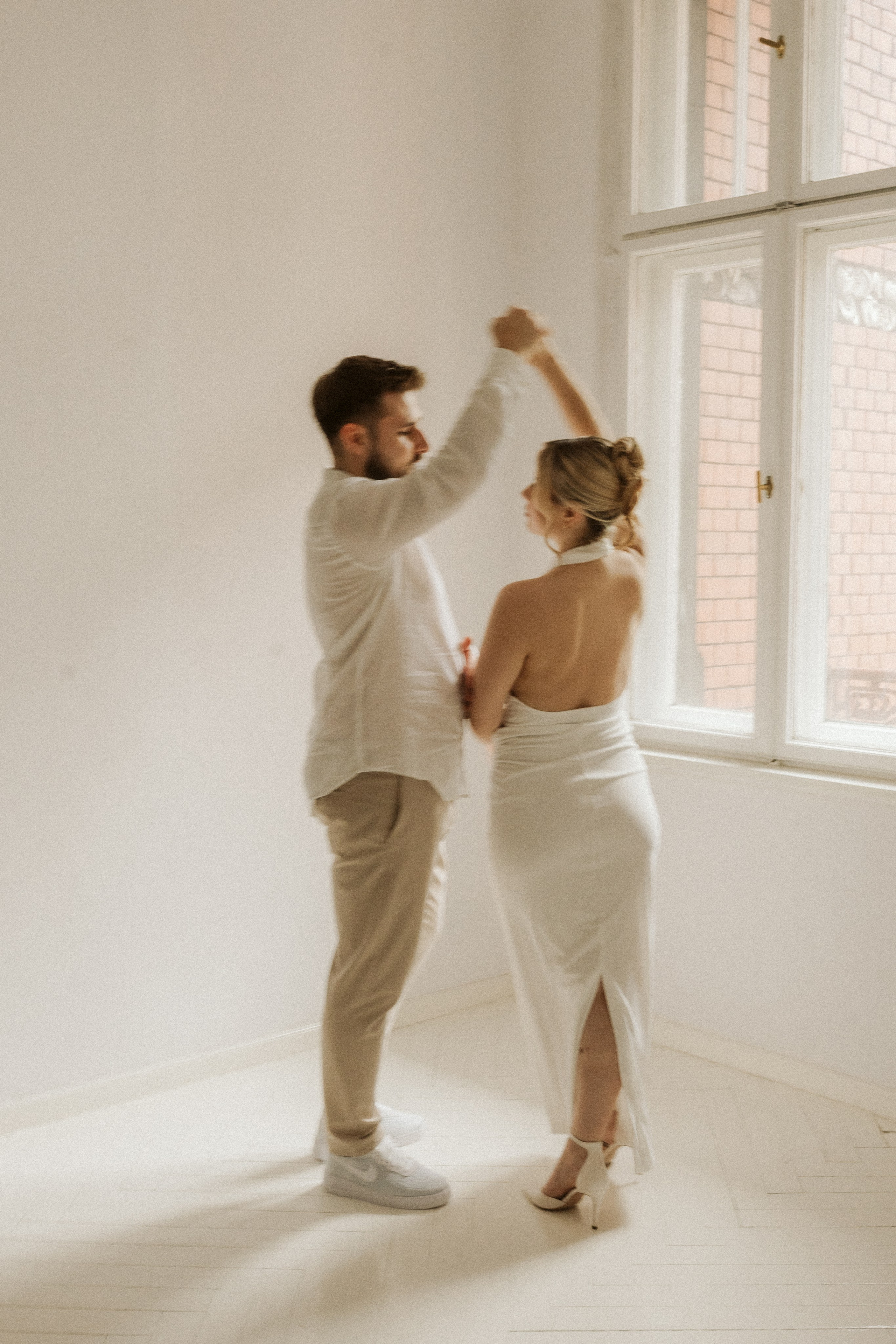 sesja narzeczeńska w studio