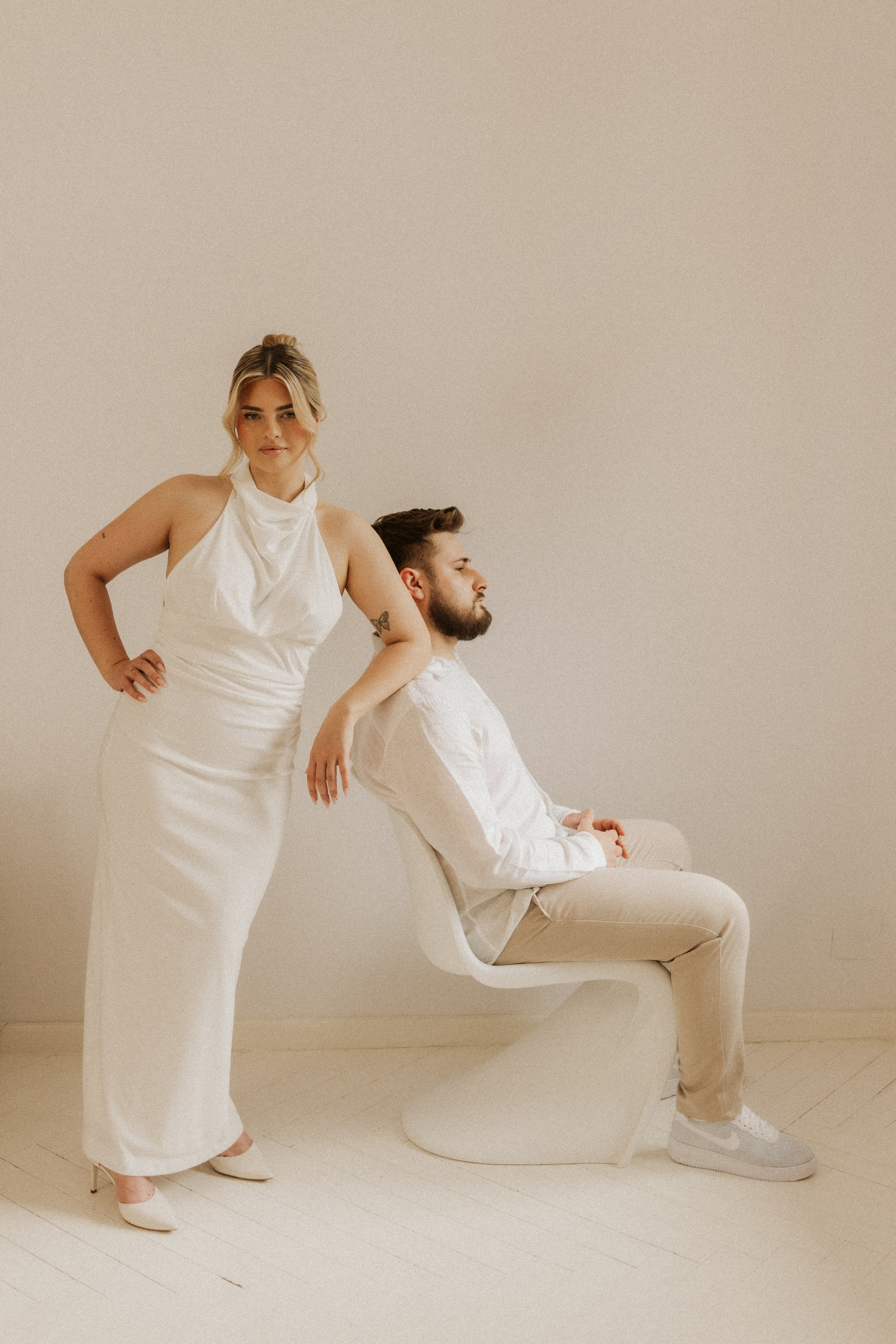 sesja narzeczeńska w studio