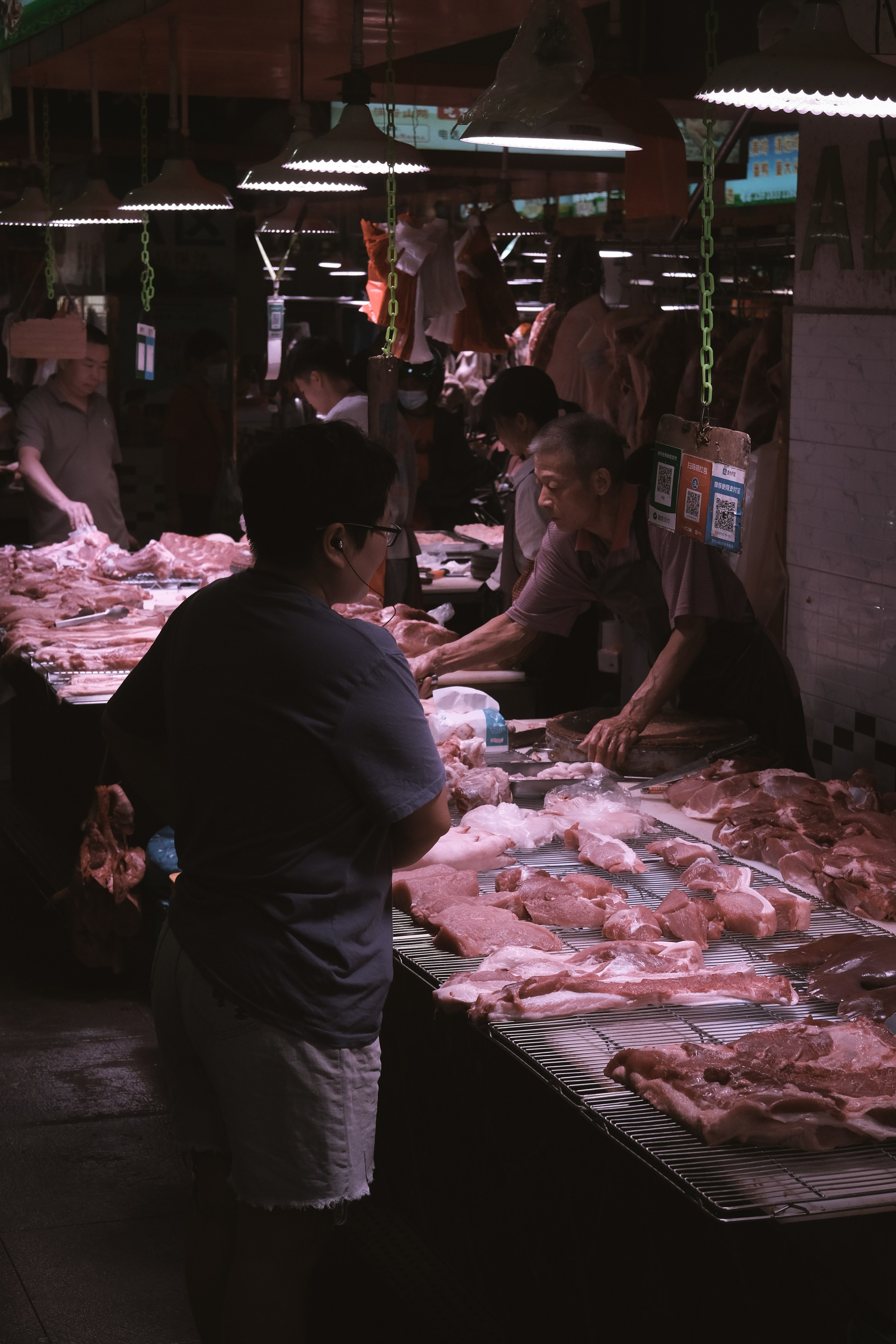 Meat Market in Humen town | Dongguan City | Guangdong 